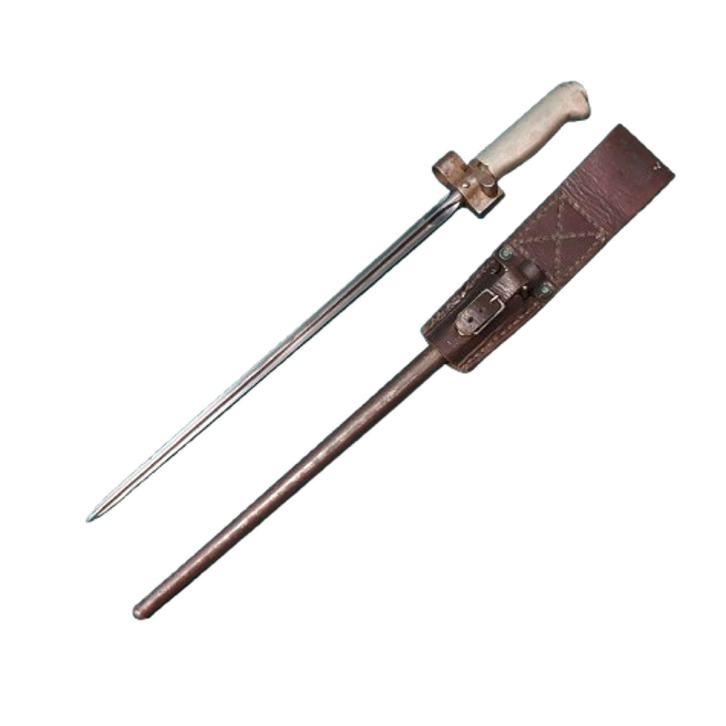 Pre-WW1 French Model 1886 Lebel Bayonet With Scabbard And Frog