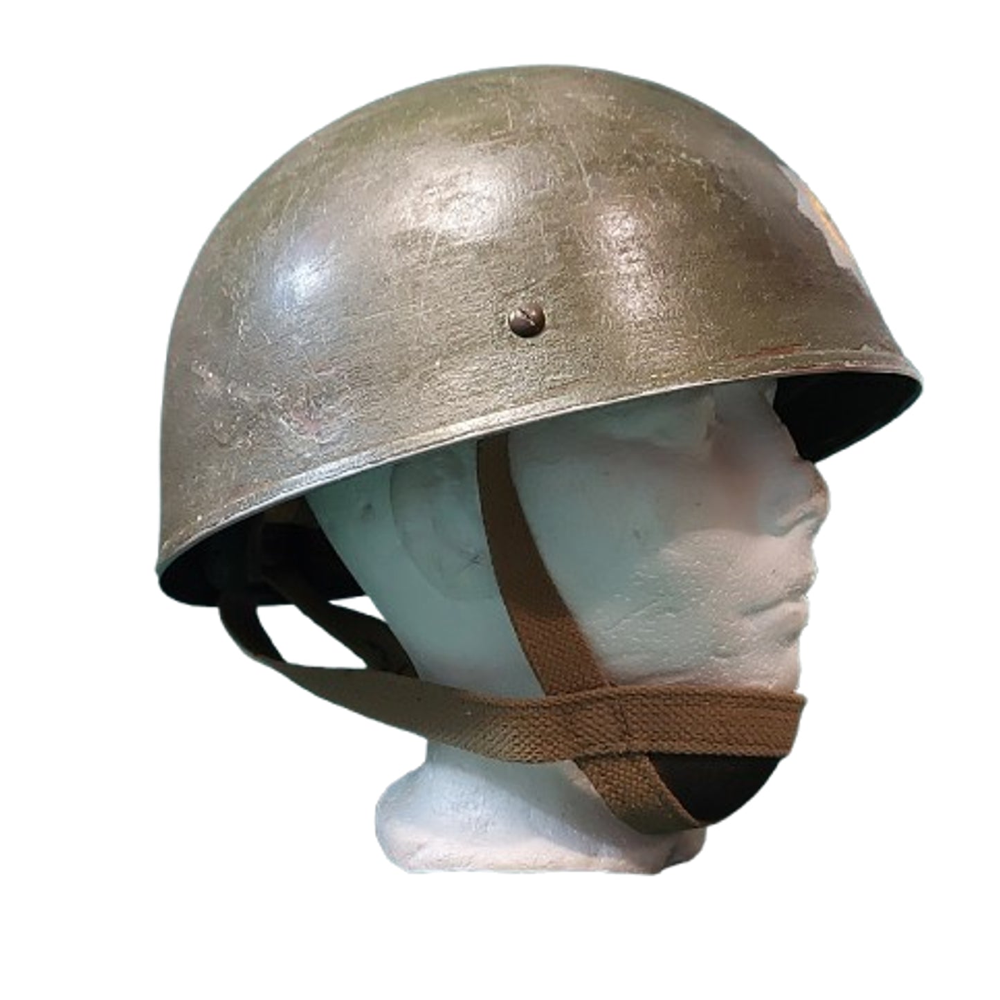 Post-WW2 Canadian Issue RCR Royal Canadian Regiment Paratrooper Helmet 1955
