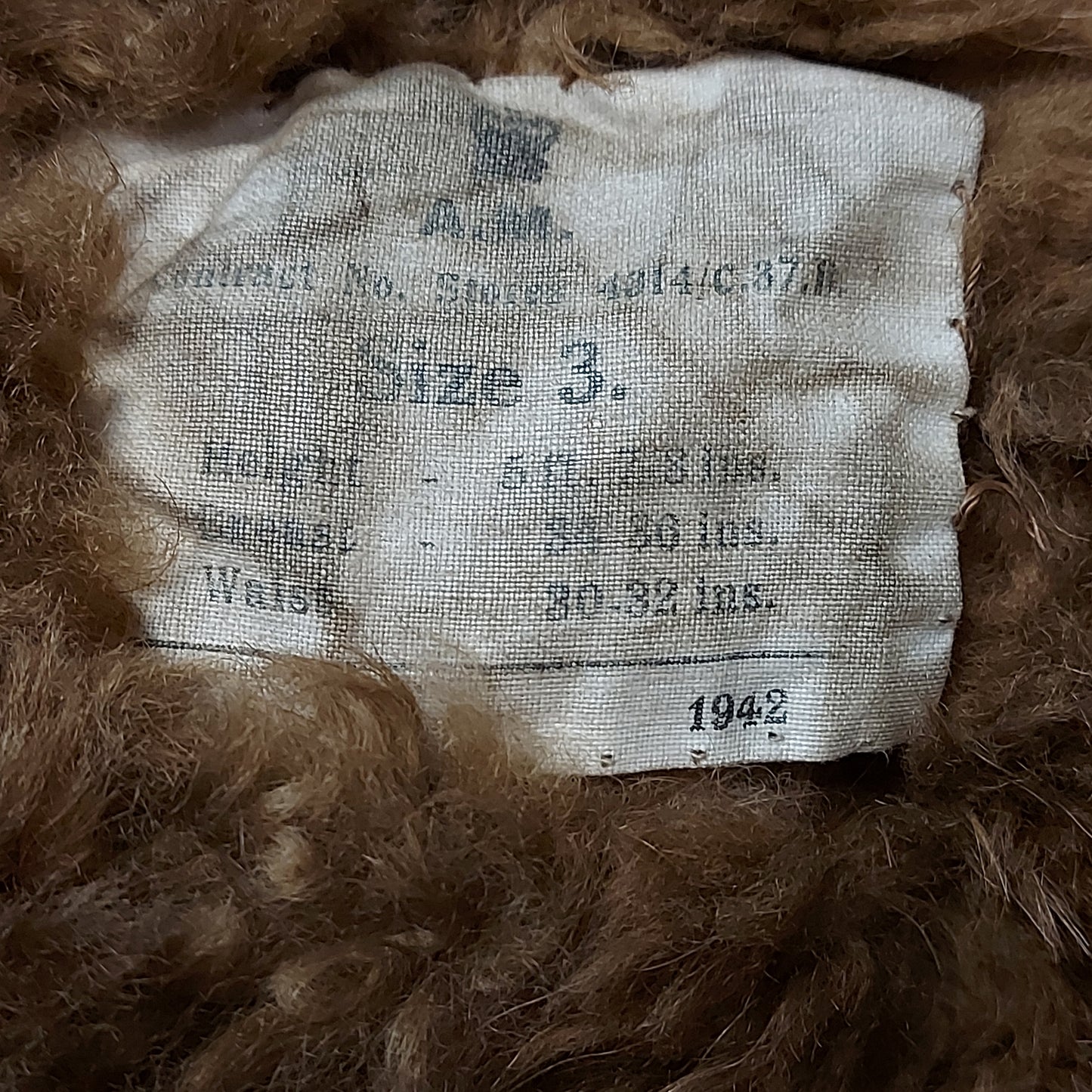 WW2 British RAF Royal Air Force Coastal Command Flying Jacket 1942