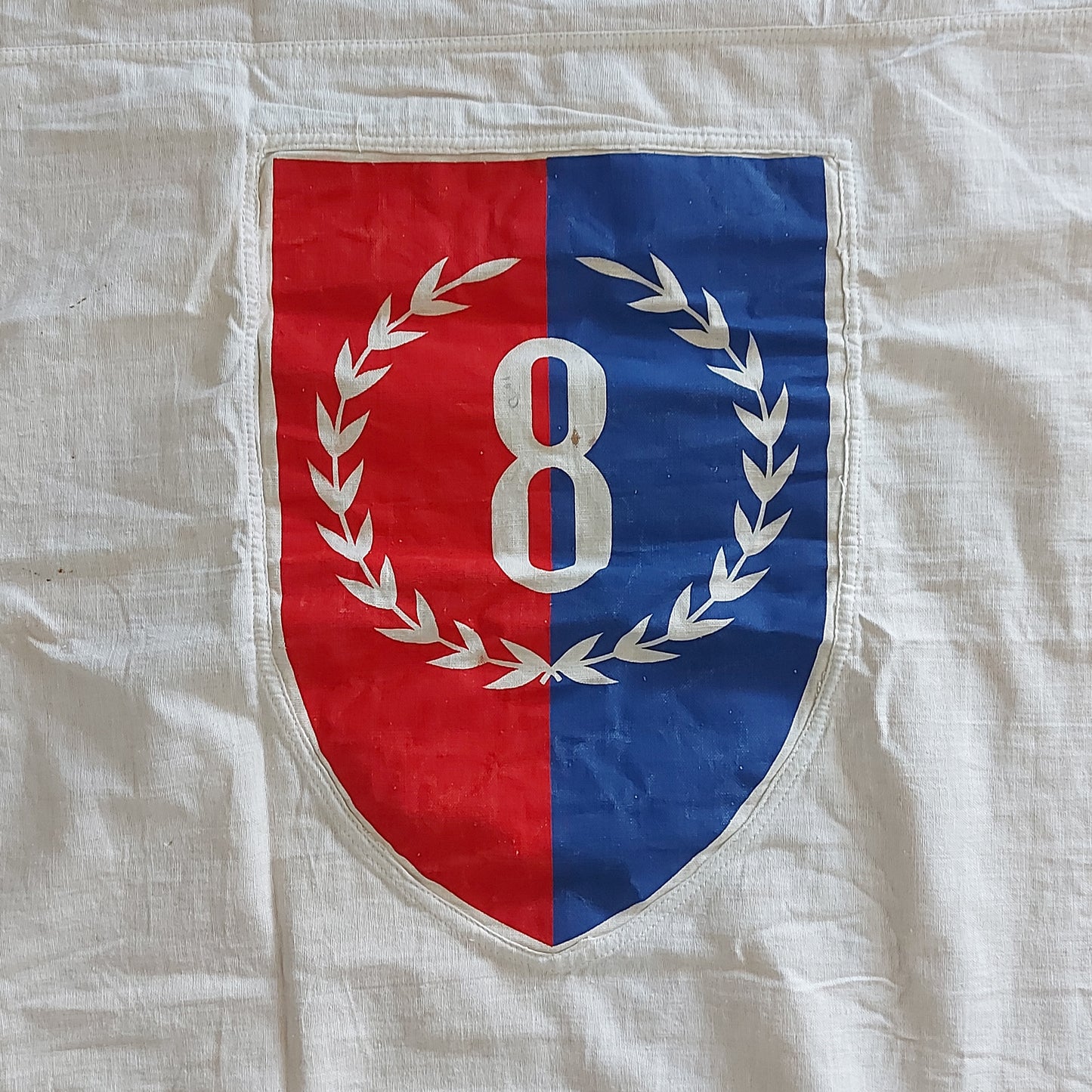 WW2 Canadian 8th Victory Loan Flag 51 X 100 Inches