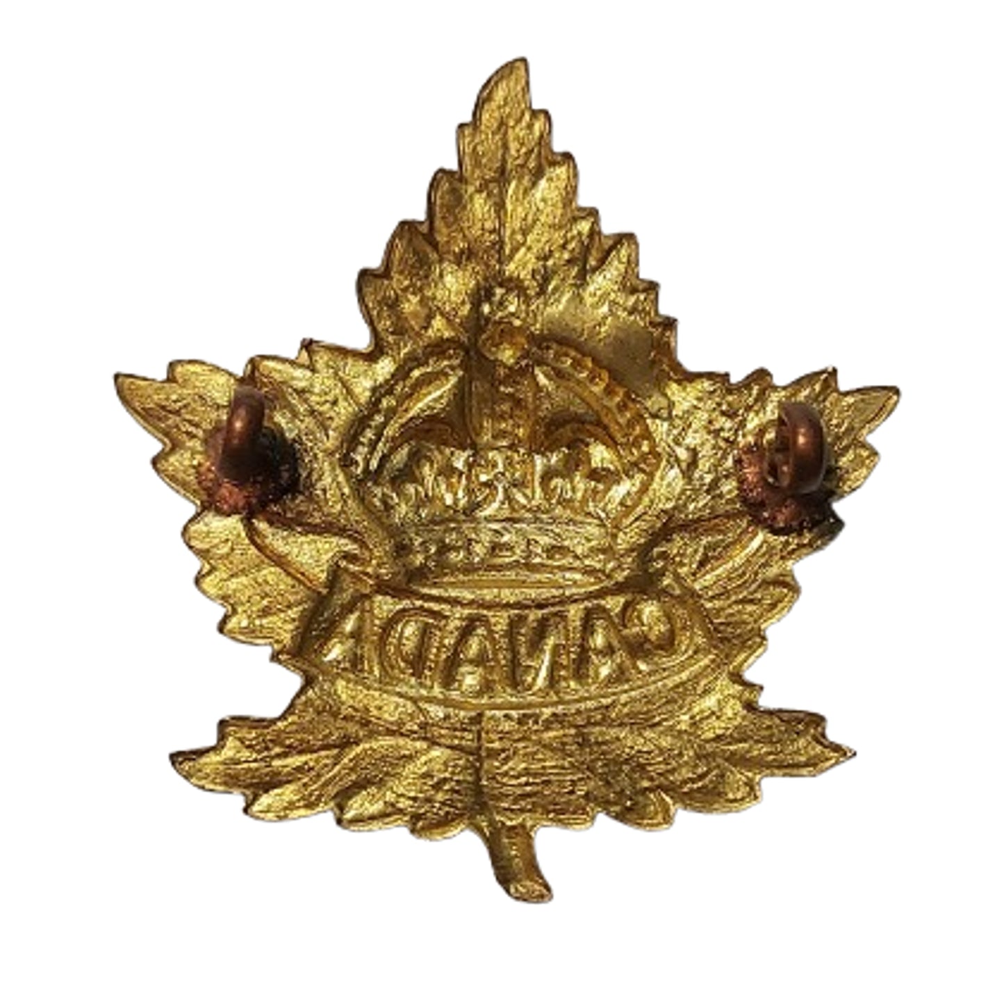 WW2 Canadian General Service Cap Badge