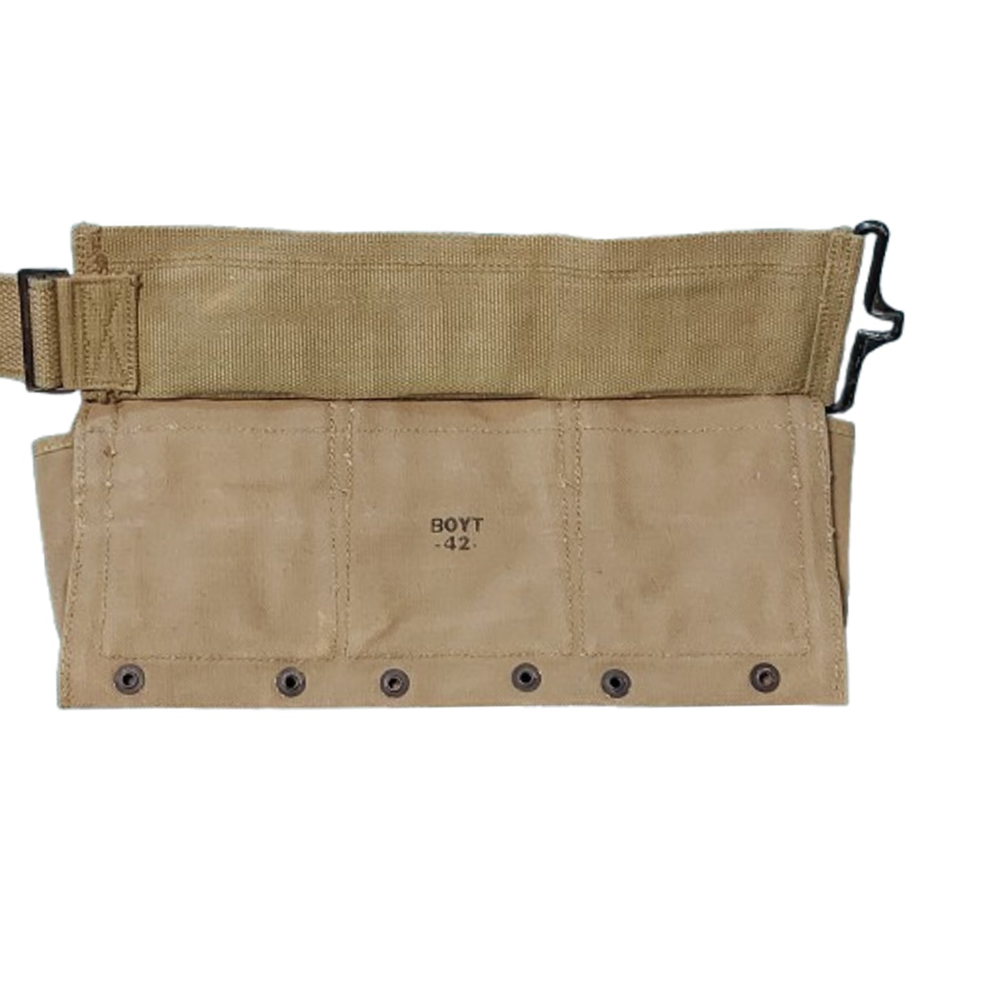 WW2 United States M1937 BAR Browning Automatic Rifle Magazine Pouch Belt 1942