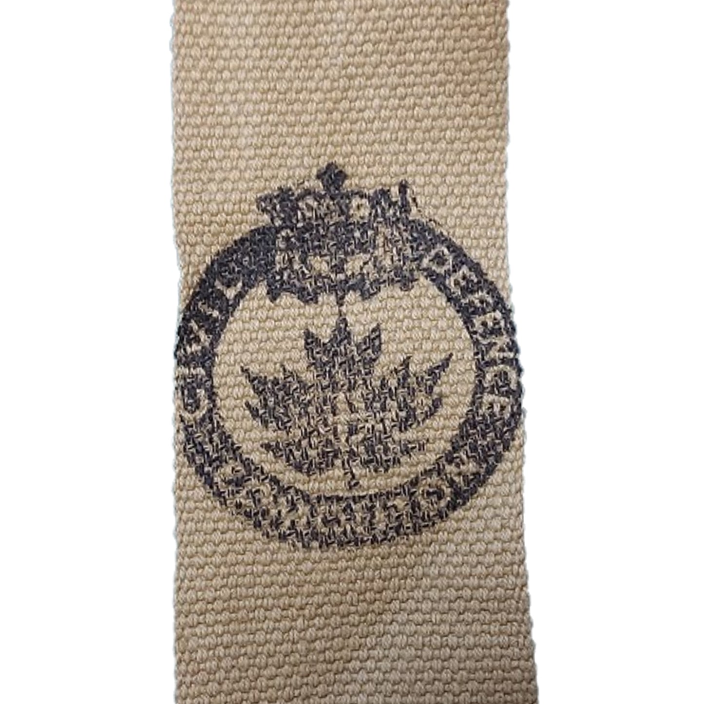 WW2 Canadian Gas Mask Satchel Civil Defence Edmonton