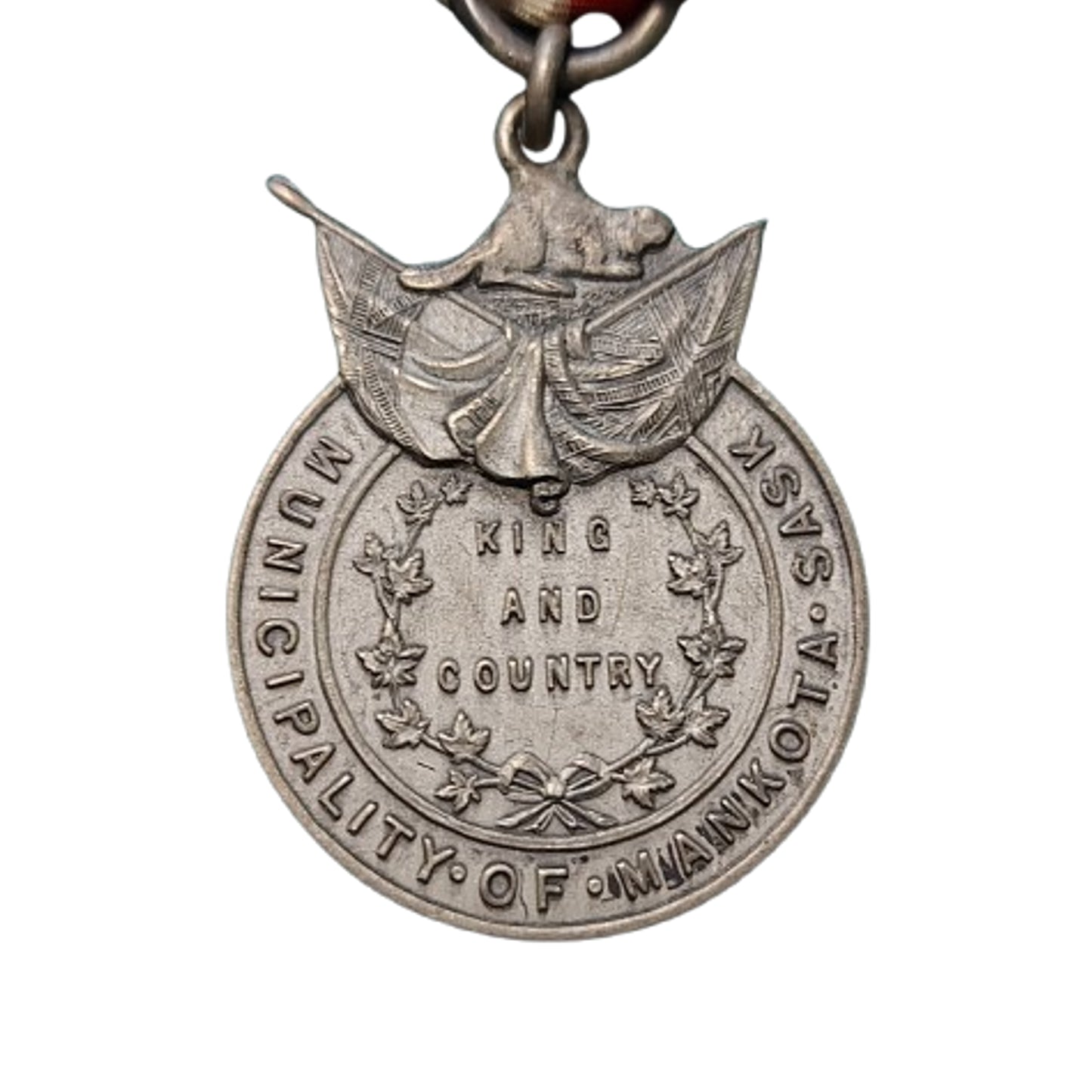 WW1 Canadian Welcome Home Medal Mankota Saskatchewan