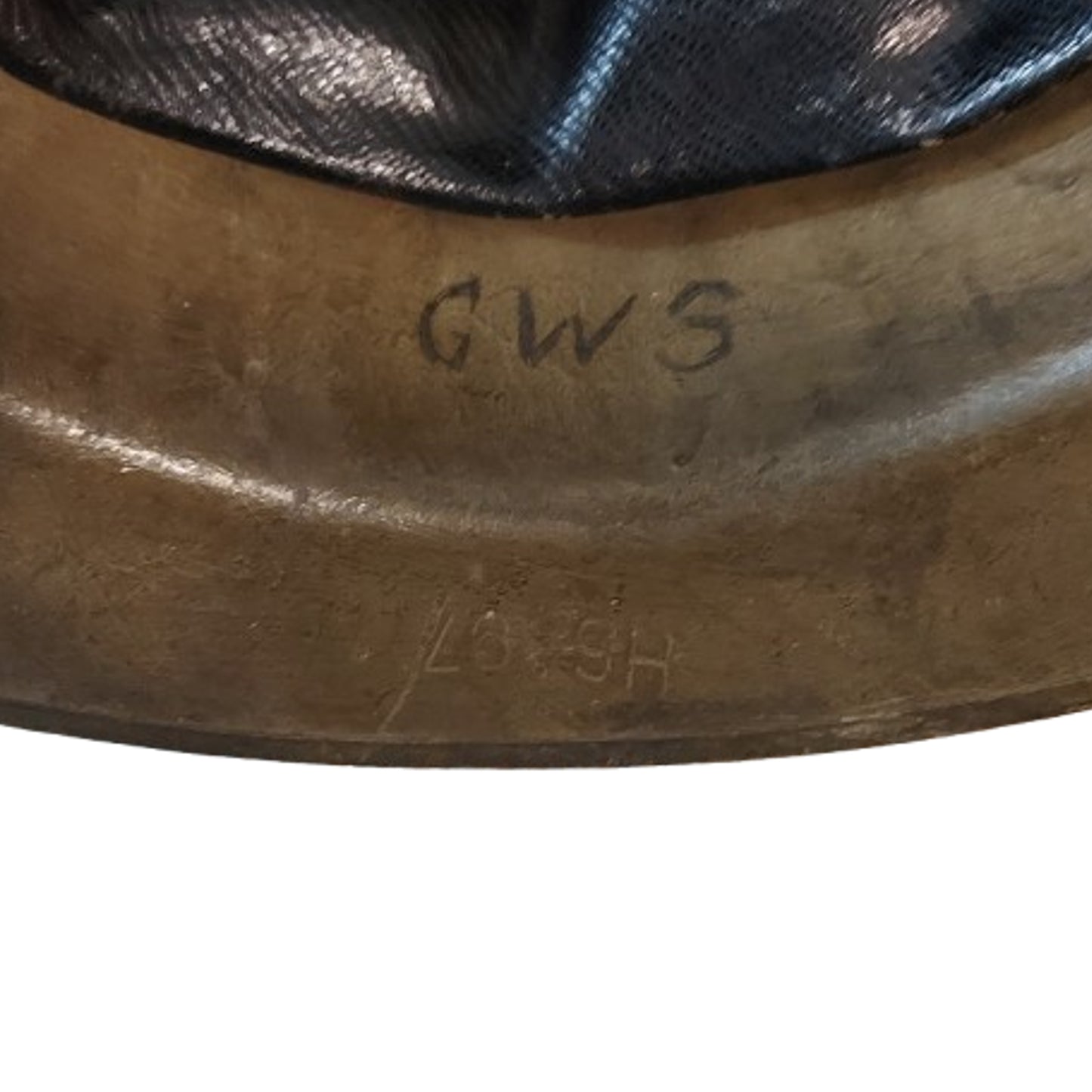 WW1 Canadian CEF 10th Battalion Calgary Div Painted Helmet