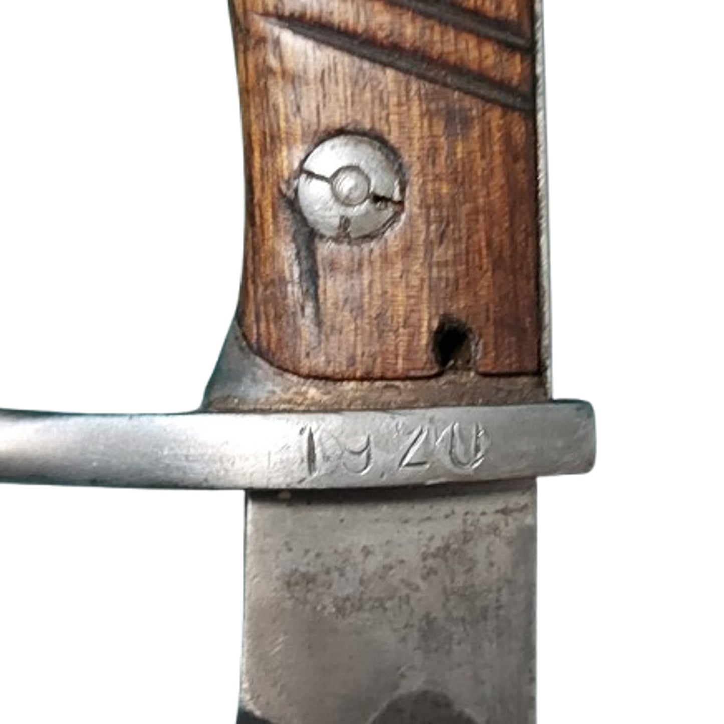 WW1 German S98/05 nA Butcher blade Bayonet With Matching Number Scabbard