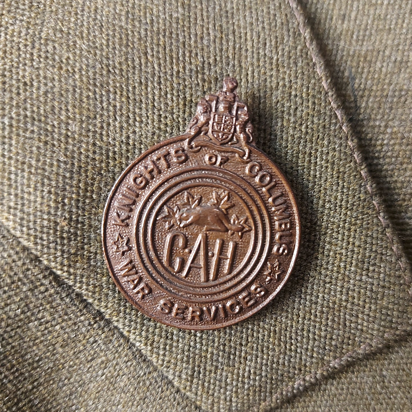 WW2 Canadian Knights Of Columbus Uniform Set