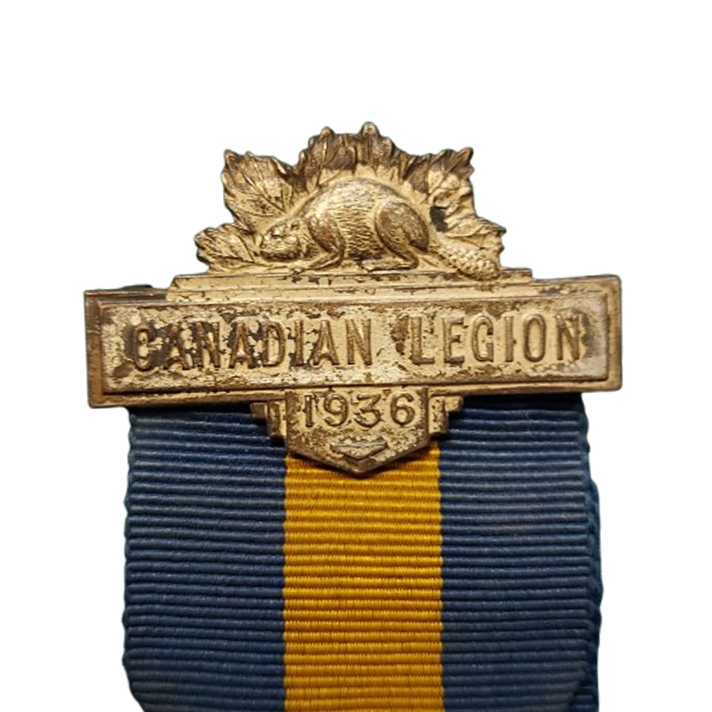 Pre-WW2 Canadian Legion Vimy Pilgrimage Participant's Medal 1936