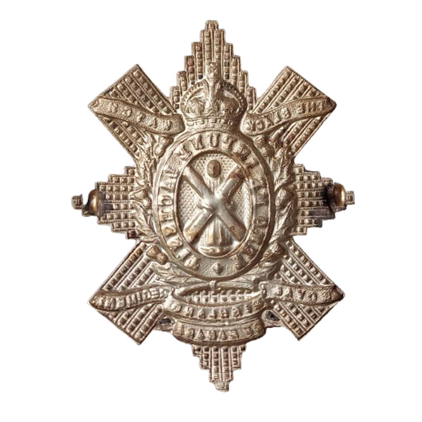 WW2 Canadian The Black Watch Royal Highland Regiment of Canada Cap Badge