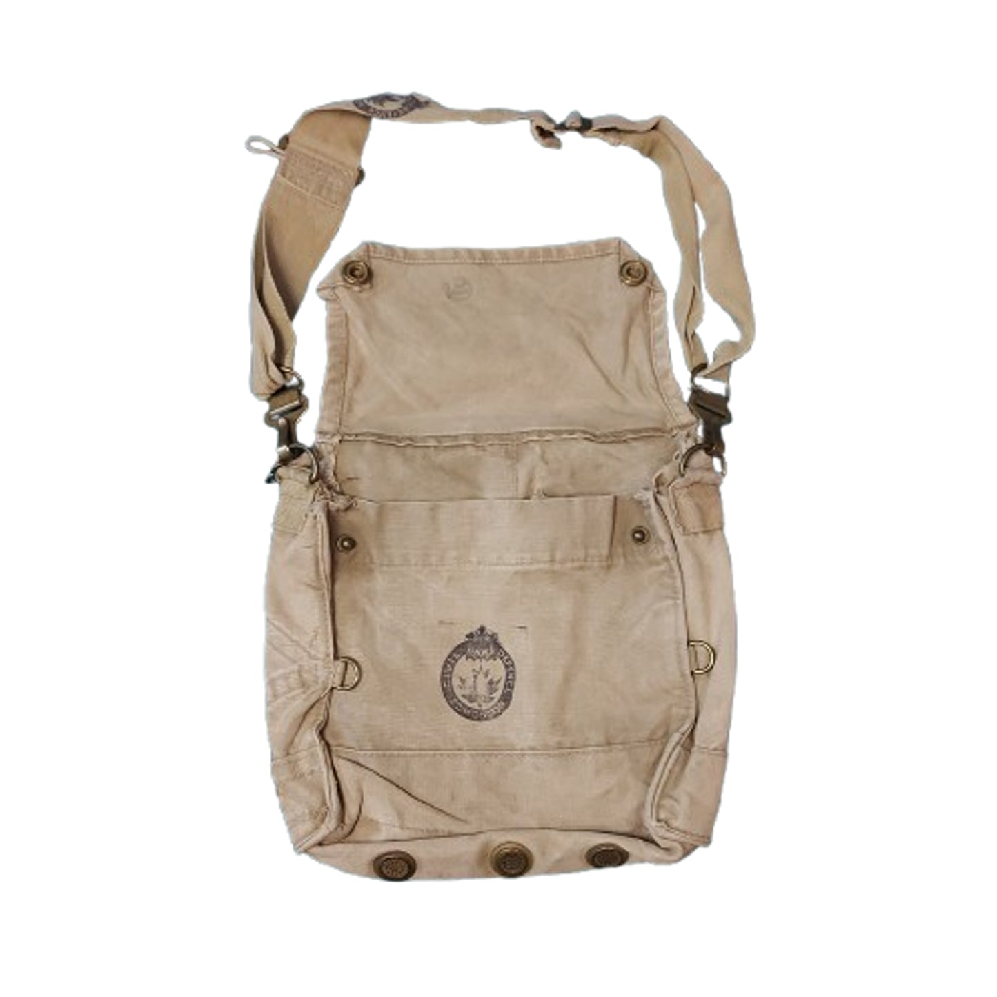 WW2 Canadian Gas Mask Satchel Civil Defence Edmonton