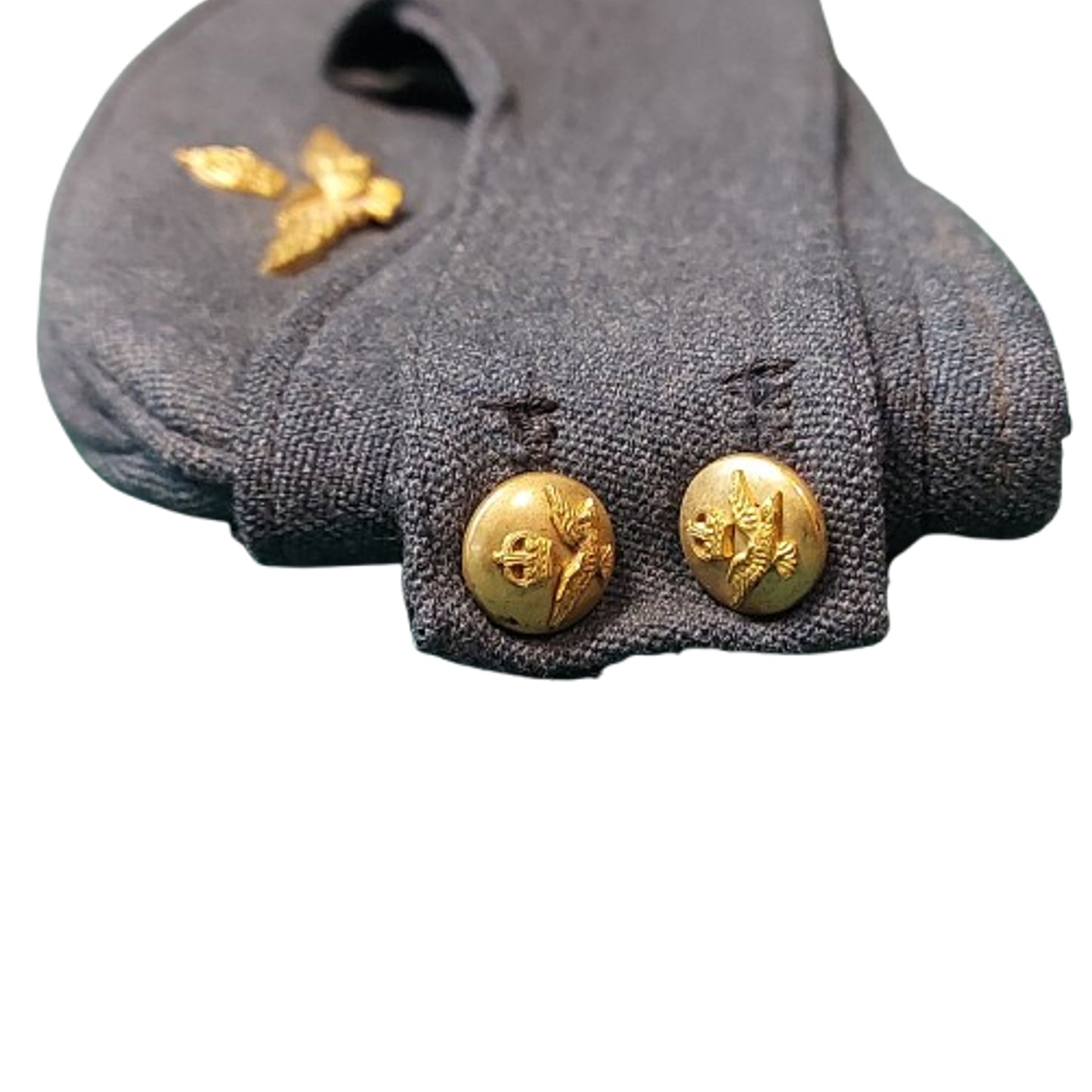 WW2 British RAF Royal Air Force Named Officer's Wedge Cap