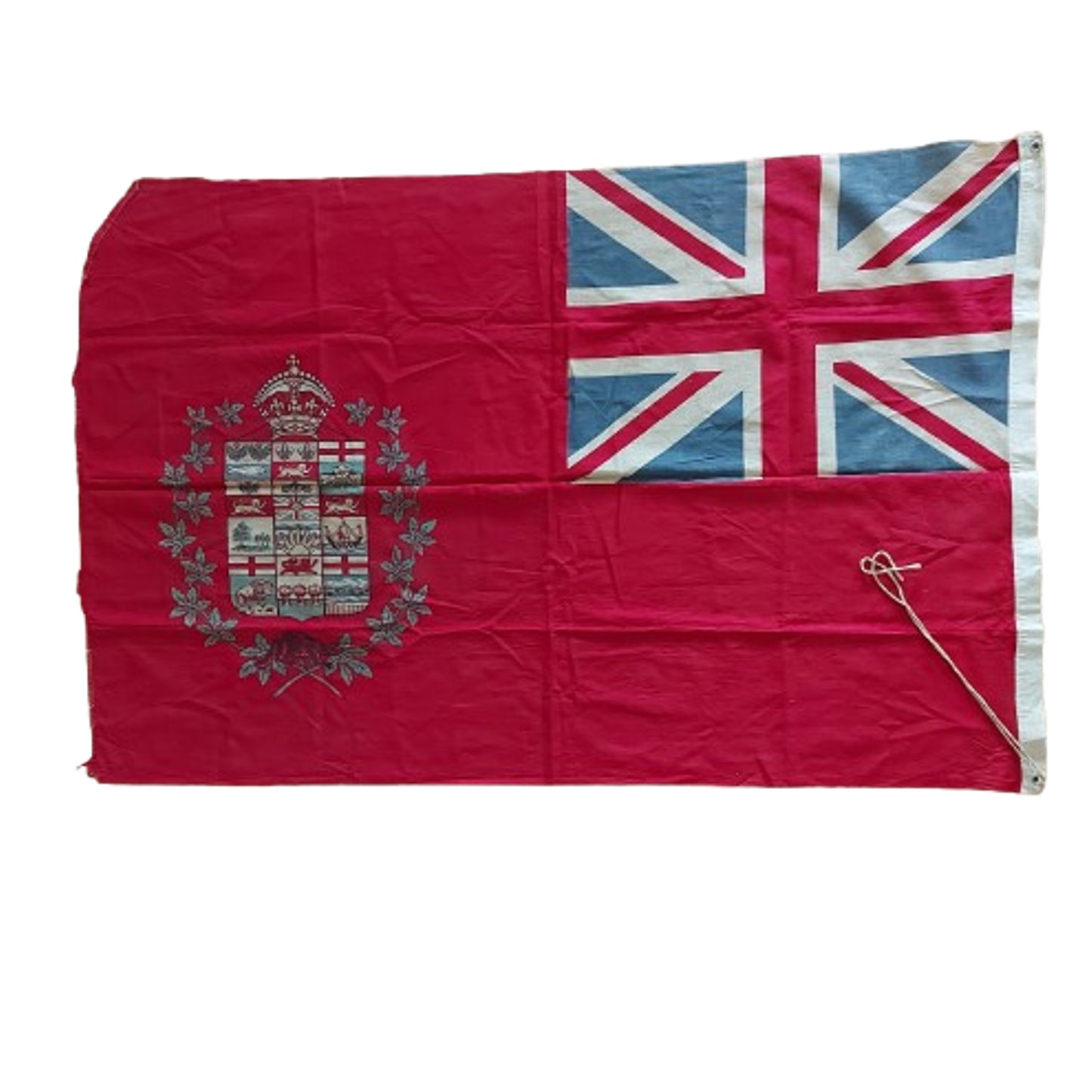 Pre-WW1 Canadian Red Ensign Flag 51 X 34 Inches