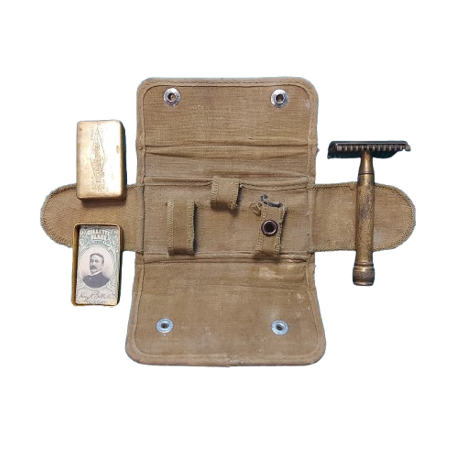 WW2 Canadian Army Shaving Kit C-Broadarrow