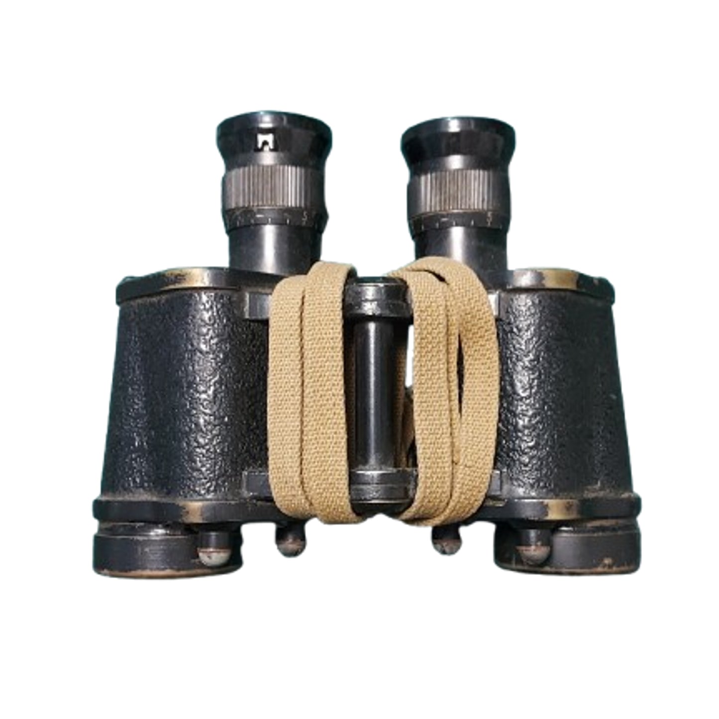 WW2 British Canadian Binoculars in P37 Case