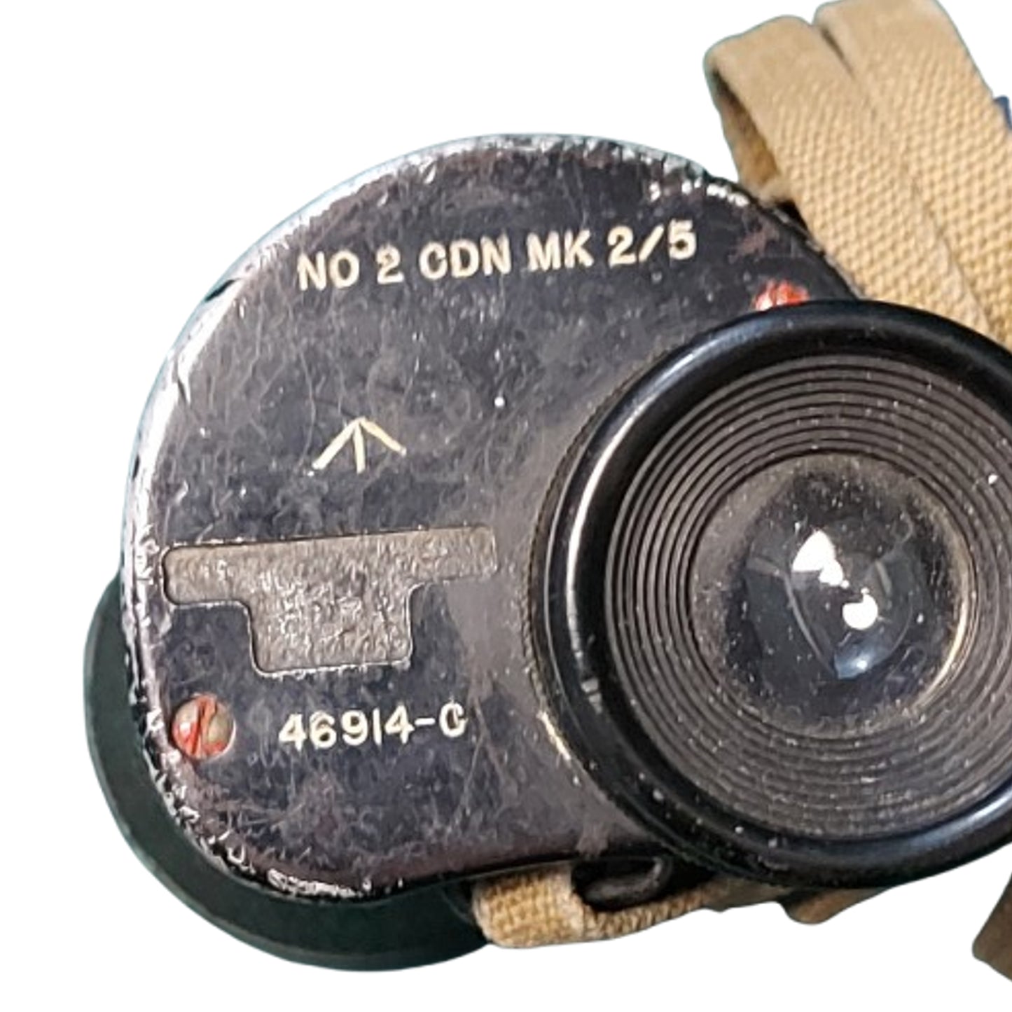 WW2 Canadian Army REL Binoculars In Case 1944