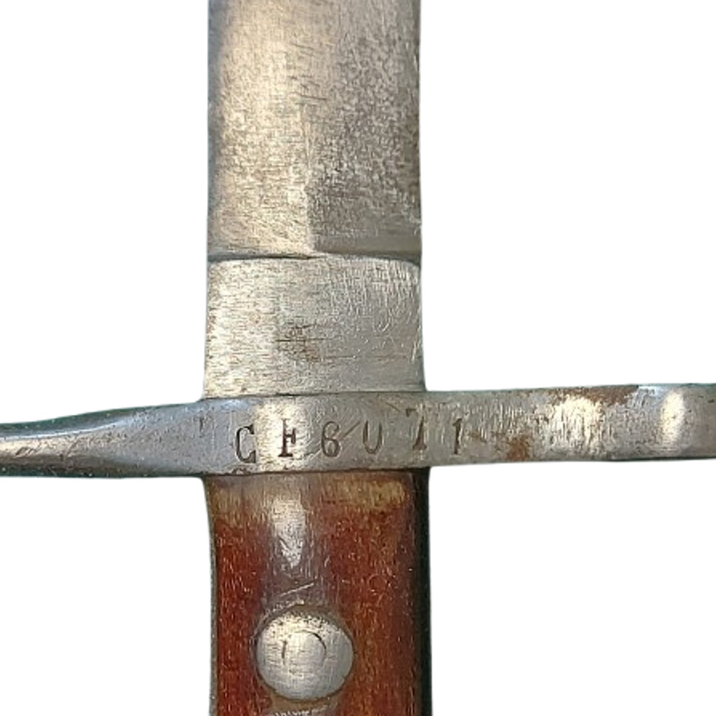 Pre-WW1 Italian Carcano Bayonet With Scabbard And Frog
