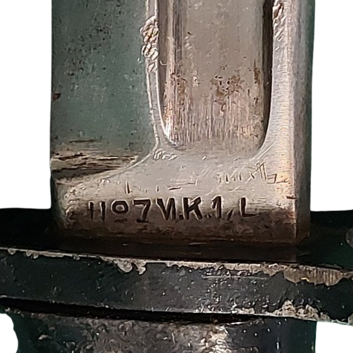 WW2 British Canadian SMLE / Mk.V Sten Number 7 "Turn Handle" Bayonet