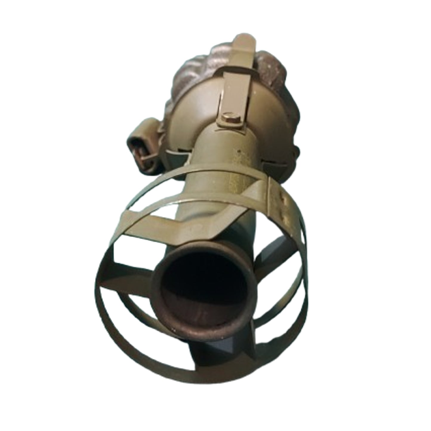 Post-WW2 United States M1A2 Grenade Launcher And Inert Grenade 1953