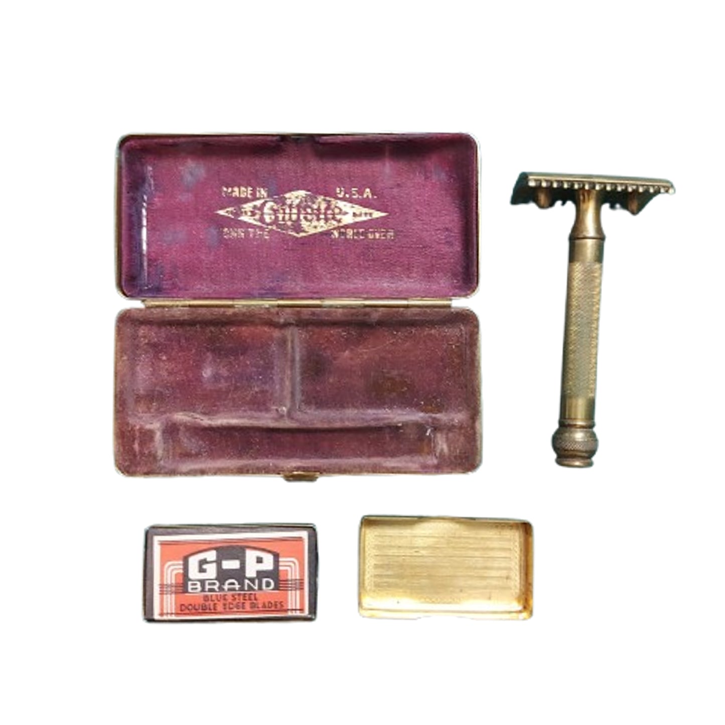 WW1 Canadian Army Officer's Shaving Kit In Case
