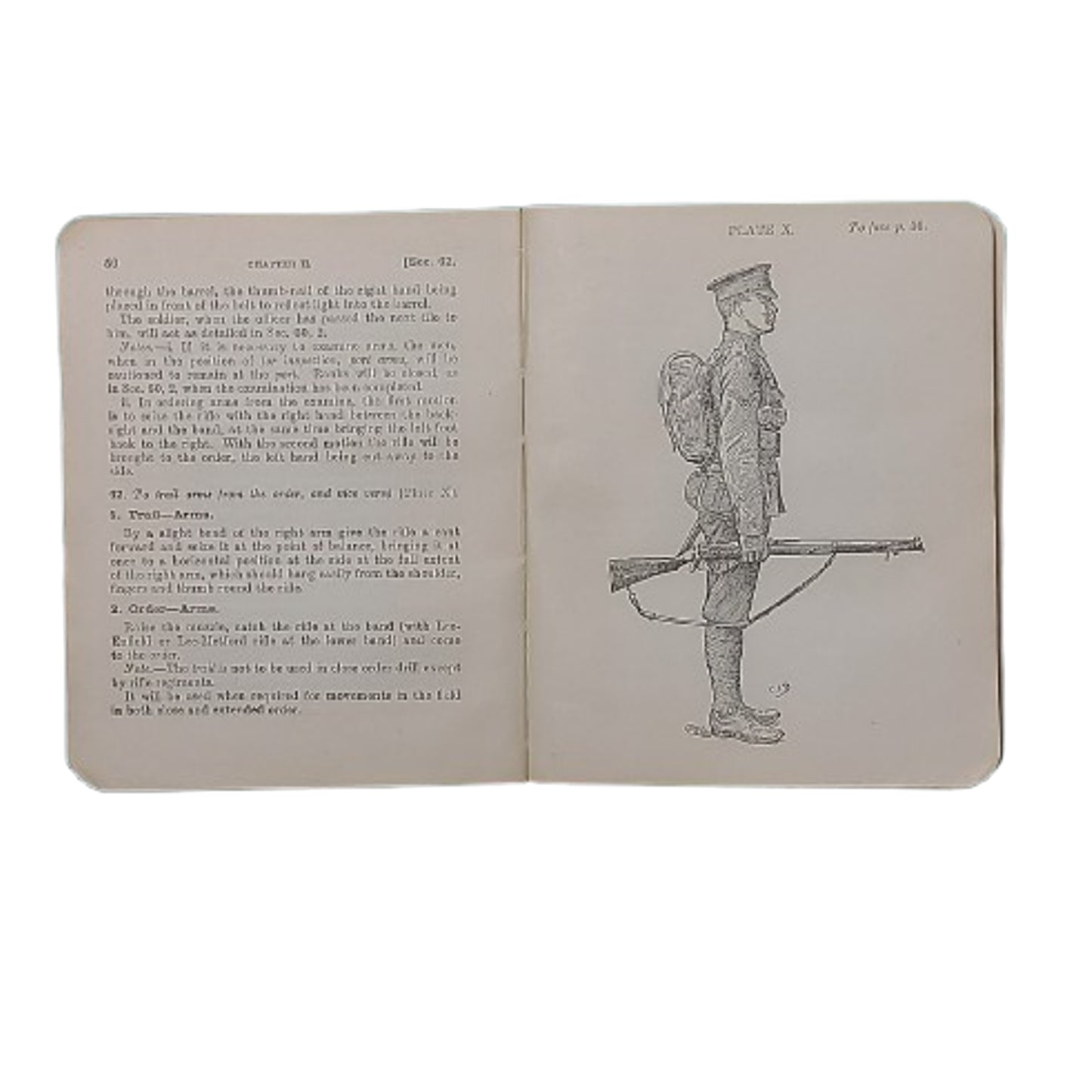 WW1 British Canadian Infantry Training Book 1914