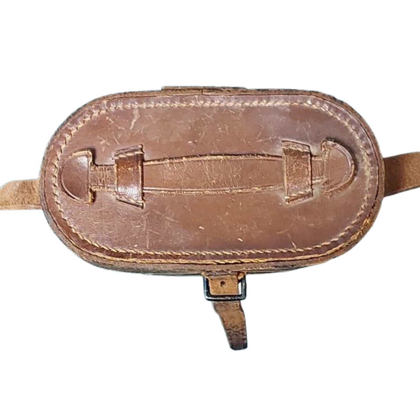 Pre-WW1 British Boer War Era Field Binoculars In Case