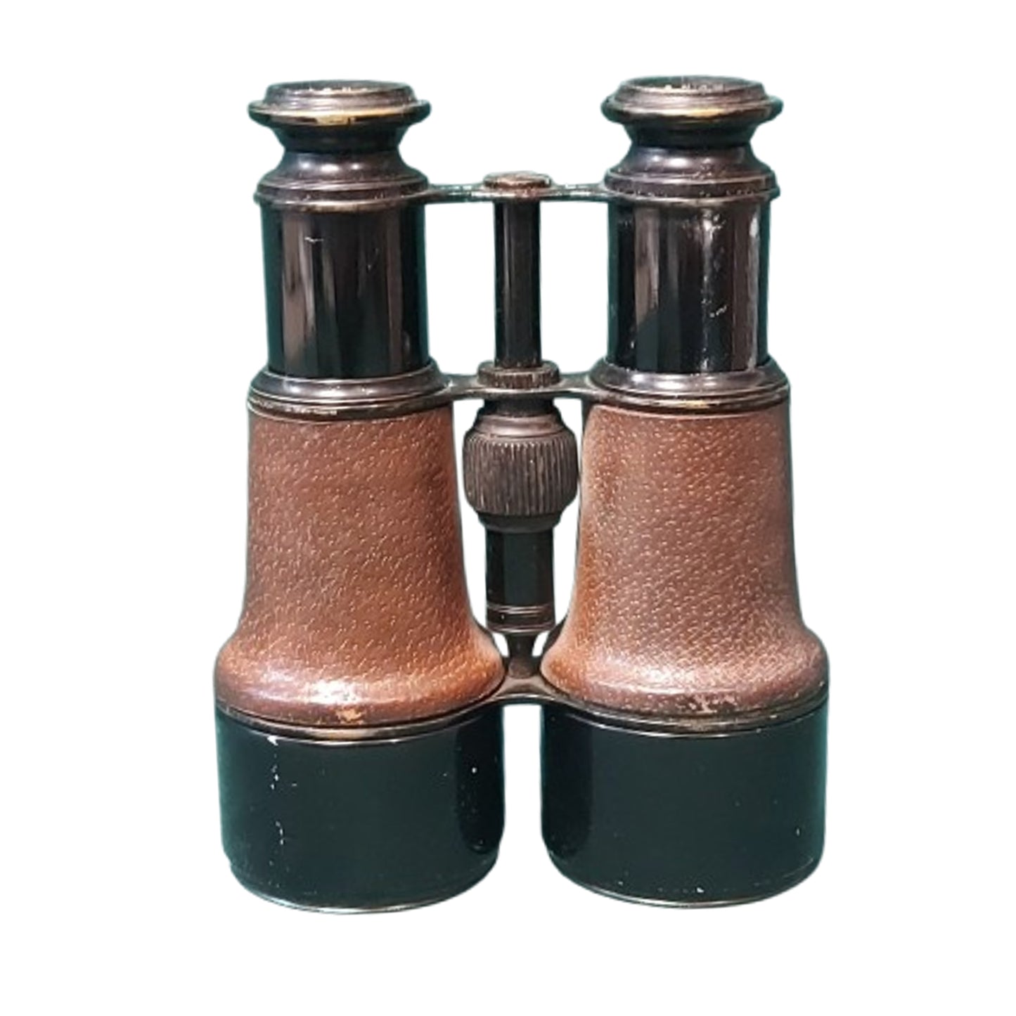 Pre-WW1 British Boer War Era Field Binoculars In Case