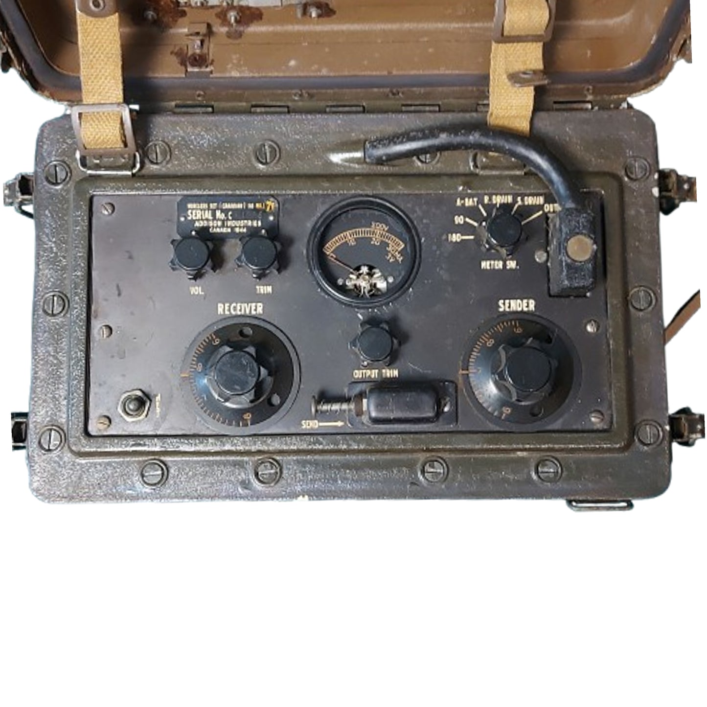 WW2 Canadian Army Number 58 Wireless Radio Set 1944