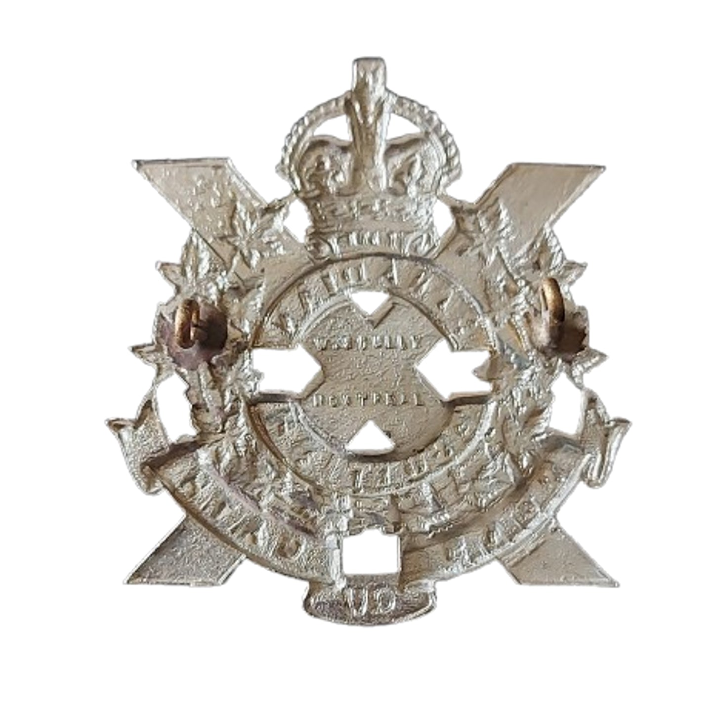 WW2 Canadian Scottish Cap Badge Scully Montreal