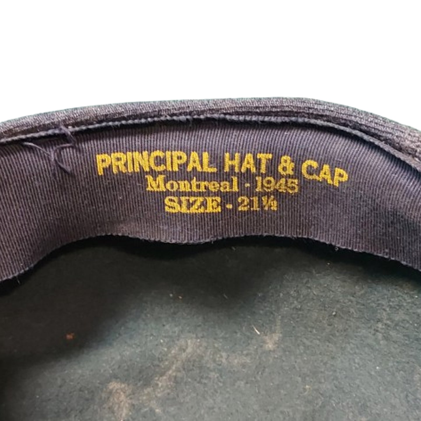 WW2 Canadian RCAF Royal Canadian Air Force Women's Auxiliary's Service Cap 1945