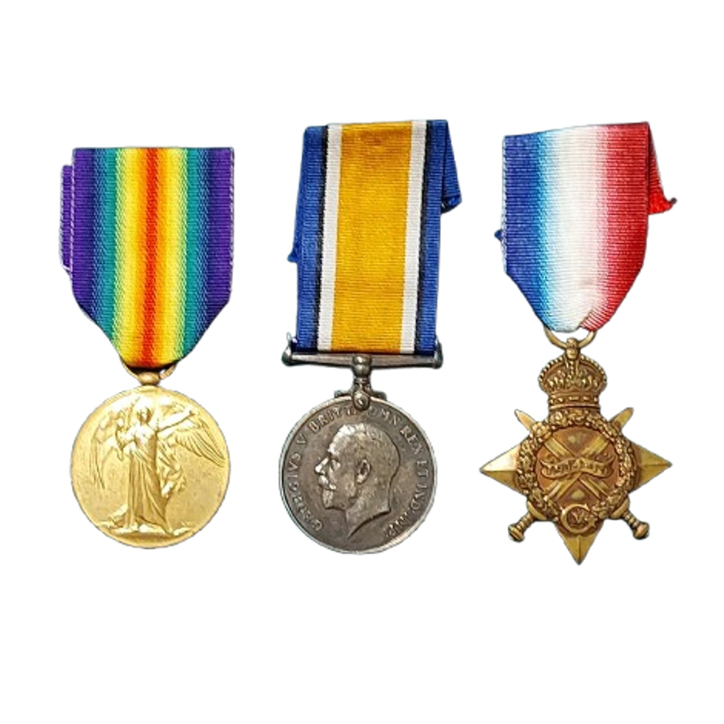 WW1 Canadian PPCLI Princess Patricia's Canadian Light Infantry Medal And Badge Set