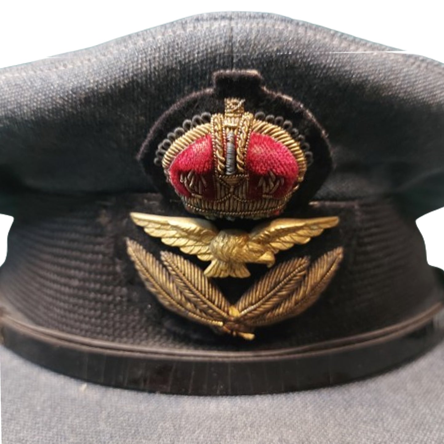 WW2 Canadian RCAF Royal Canadian Air Force Officers Visor Cap