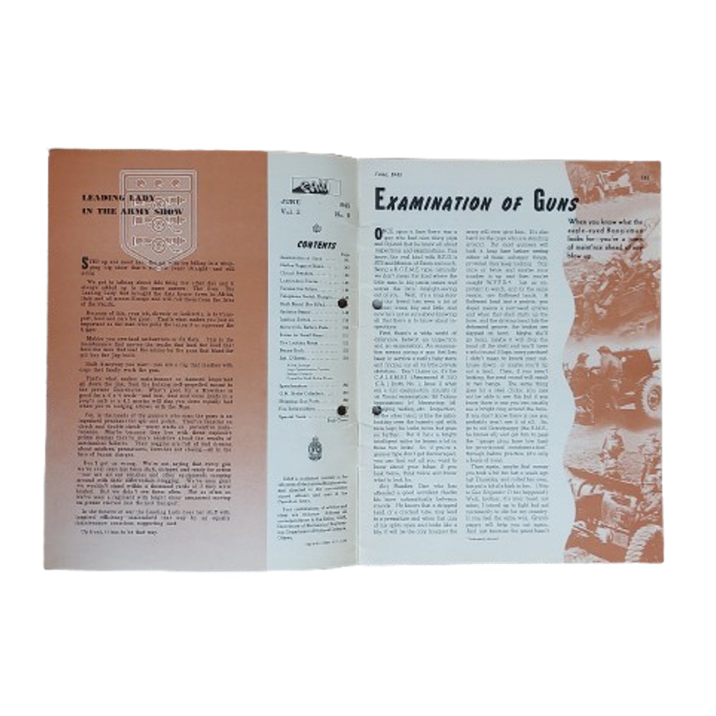 WW2 Canadian Armour Motor Magazine June 1945