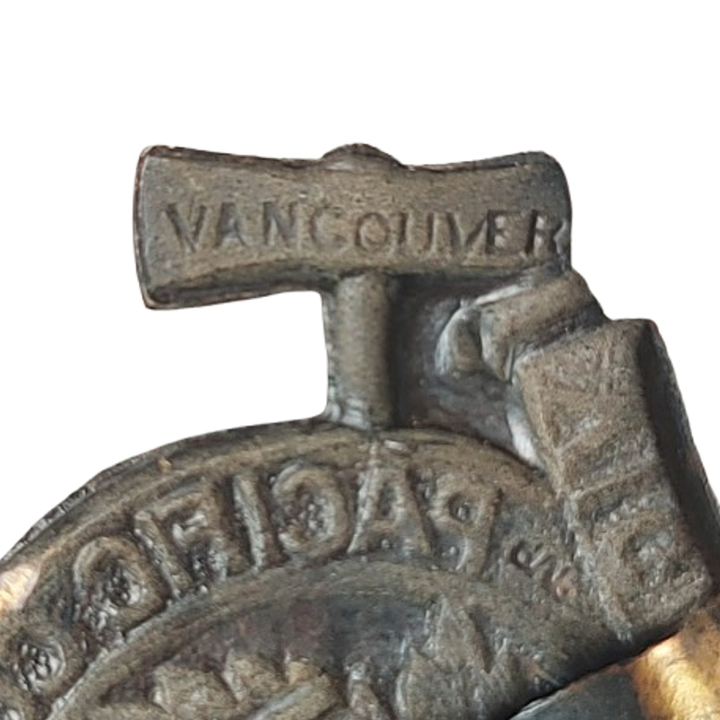 WW2 Canadian PCMR Pacific Coast Mountain Rangers Cap Badge