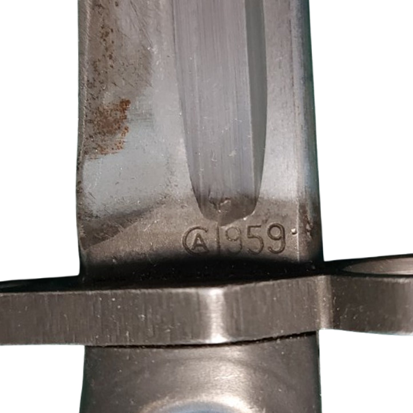 Post-WW2 Canadian FN C1 Bayonet With Scabbard And Frog 1959