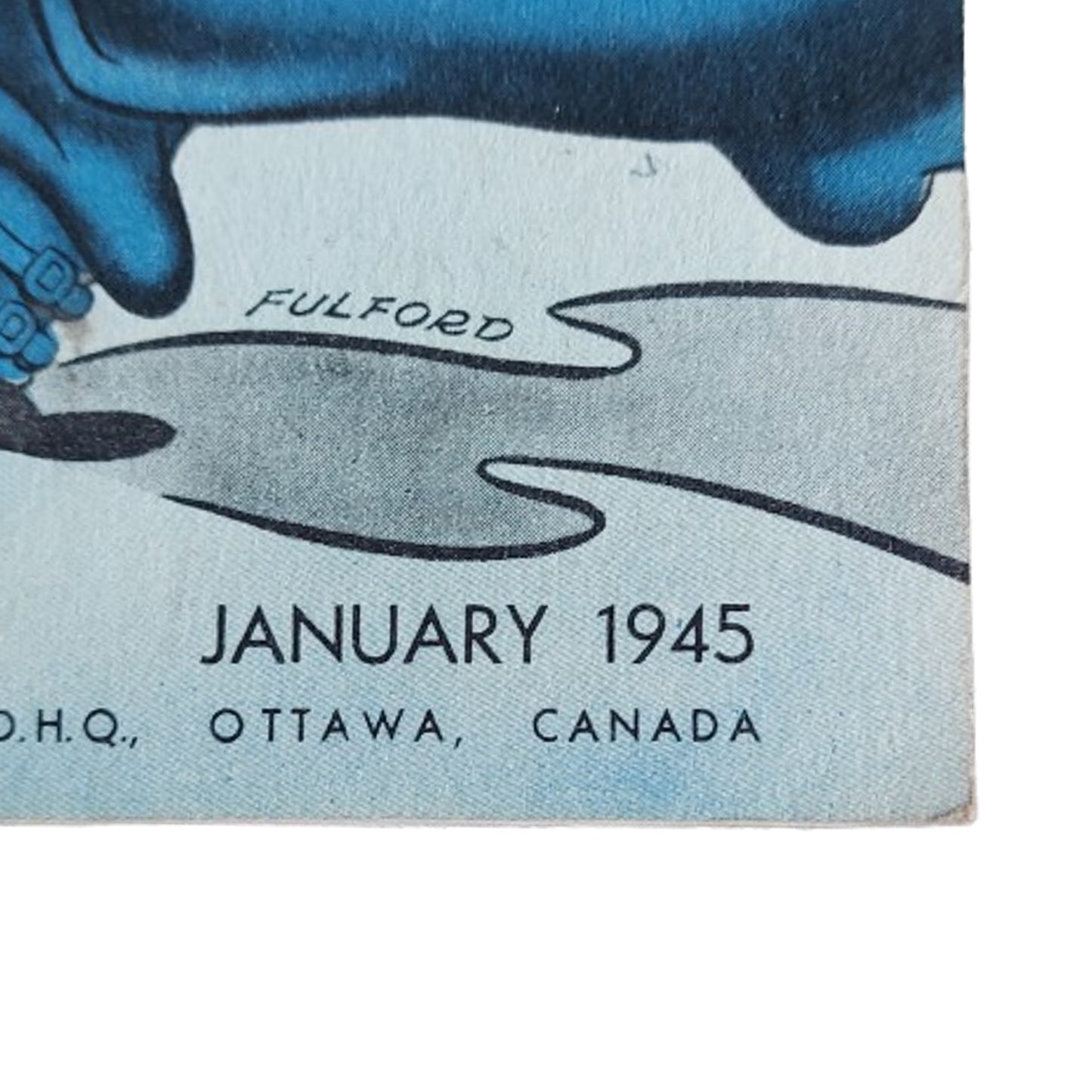 WW2 Canadian Armour Motor Magazine January 1945