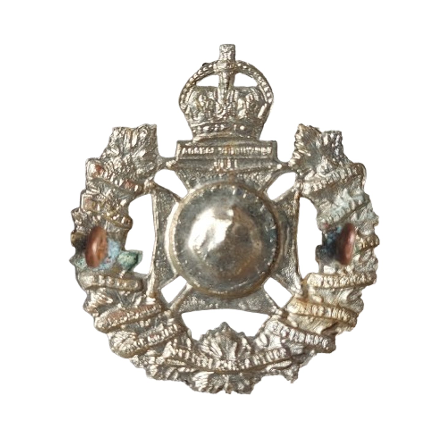 WW2 Canadian RWR Royal Winnipeg Rifles Cap Badge