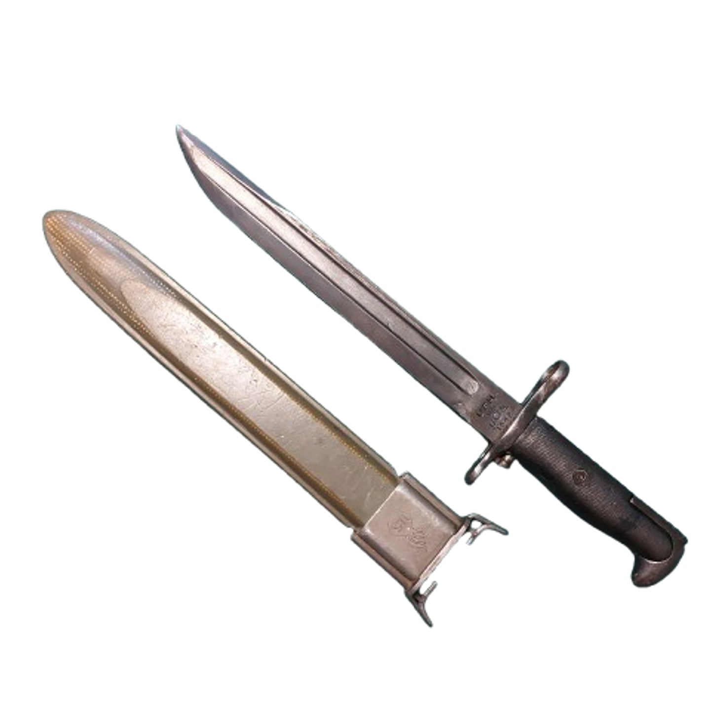 WW2 U.S. United Stated M1 Garand Service Rifle Bayonet U.F.H. 1942