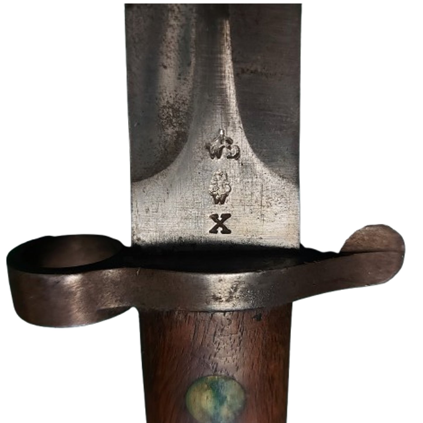 Pre-WW1 British Lee Metford Bayonet With Matching Scabbard and Frog