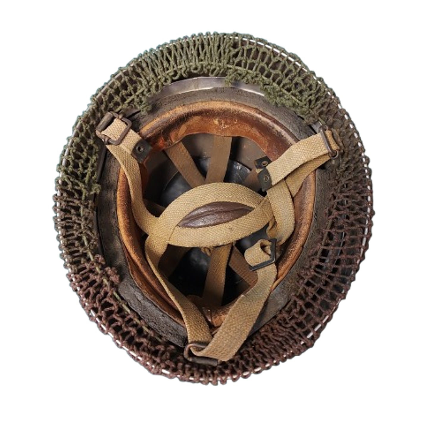 WW2 British Mk.II Paratroopers Helmet With Net 1945