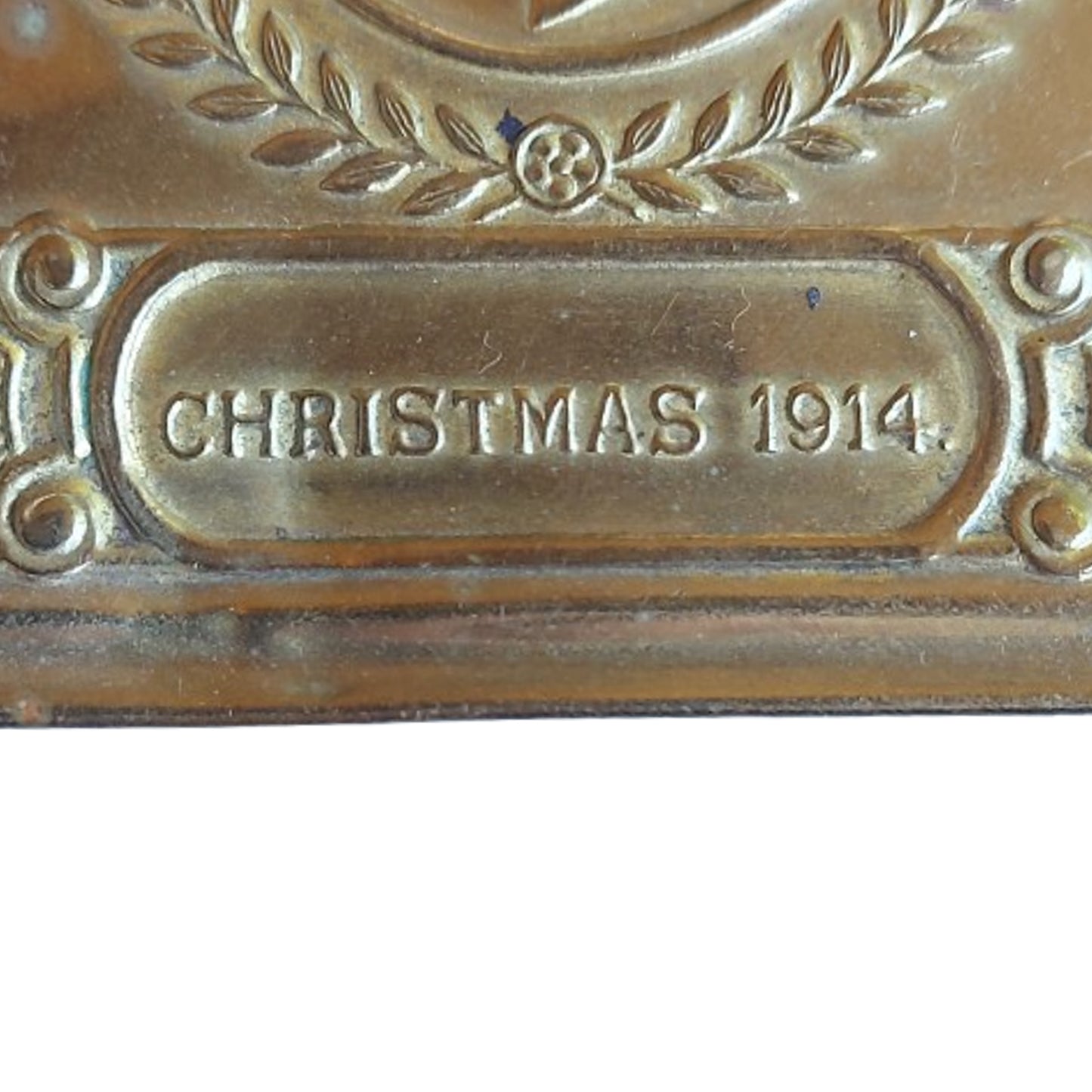 WW1 Canadian British Princess Mary Christmas Gift Tin 1914