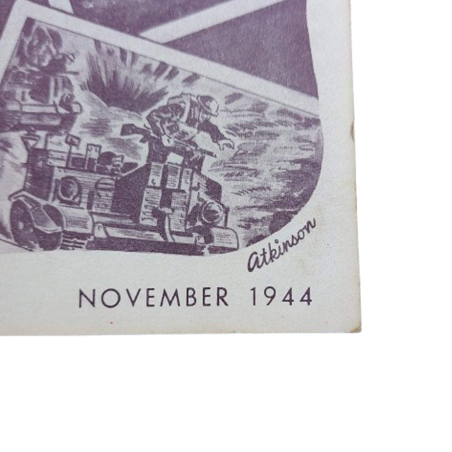 WW2 Canadian Armour Motor Magazine November 1944  Internment Camp 130
