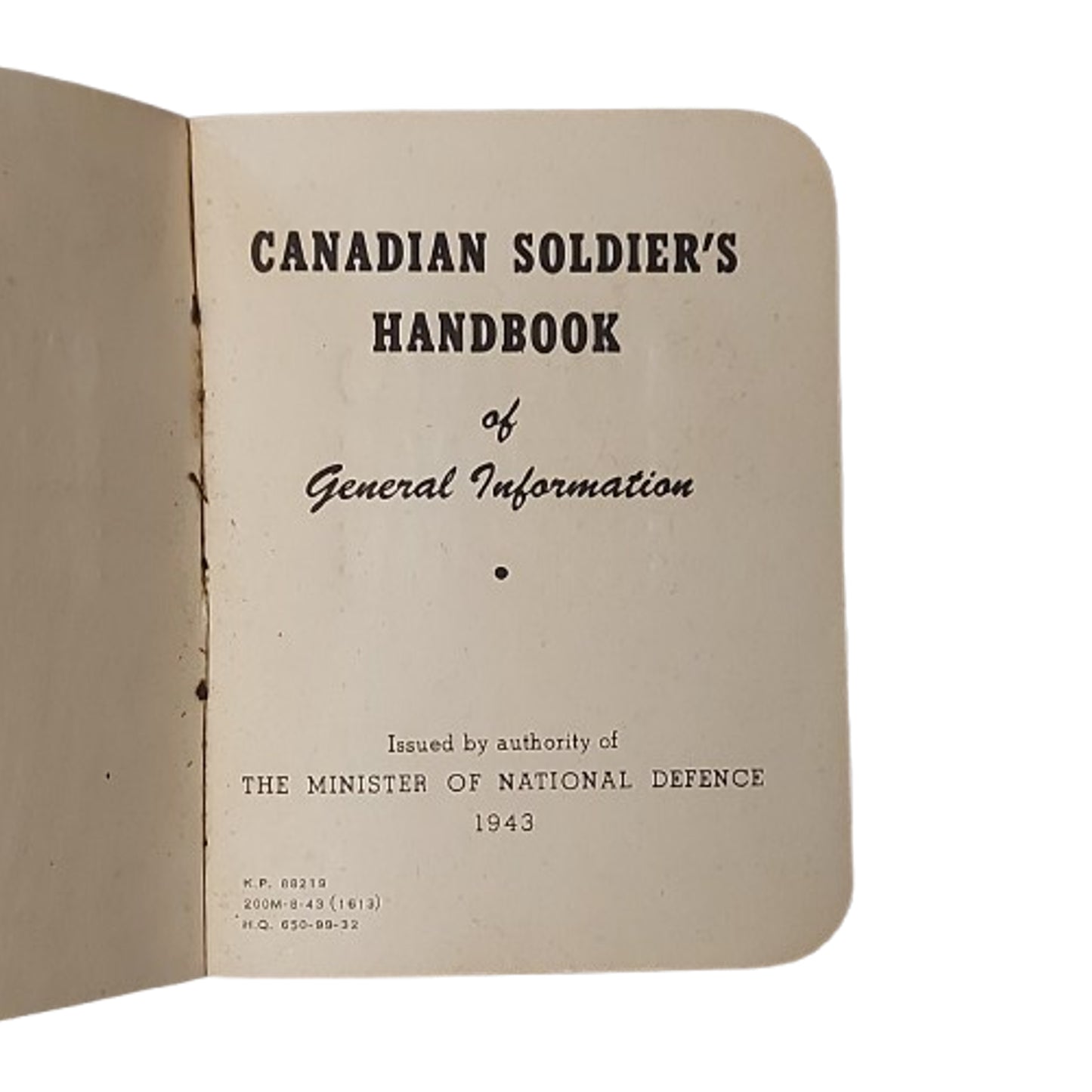 WW2 Canadian Named Satchel With Manuals RCE Royal Canadian Engineers
