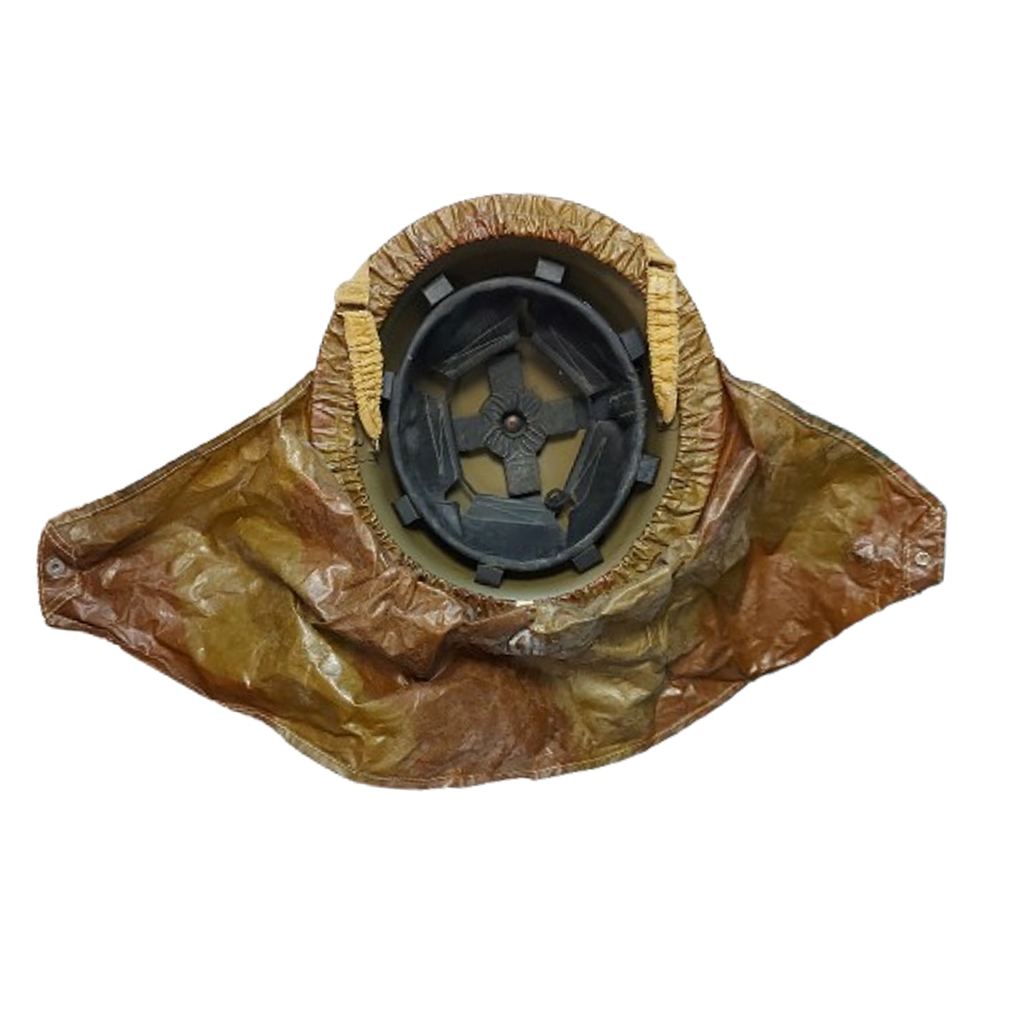 WW2 Canadian Army Mk.II Combat Helmet With Gas Hood 1943
