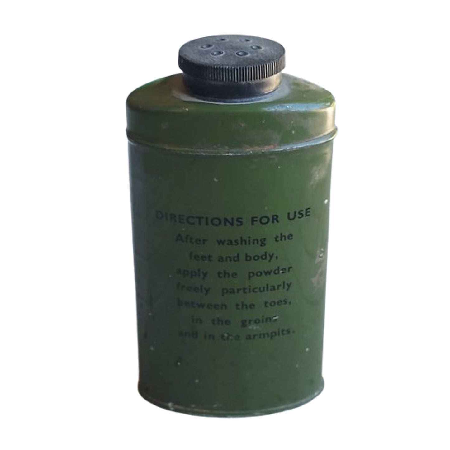 Post-WW2 Canadian British Foot And Body Powder Tin
