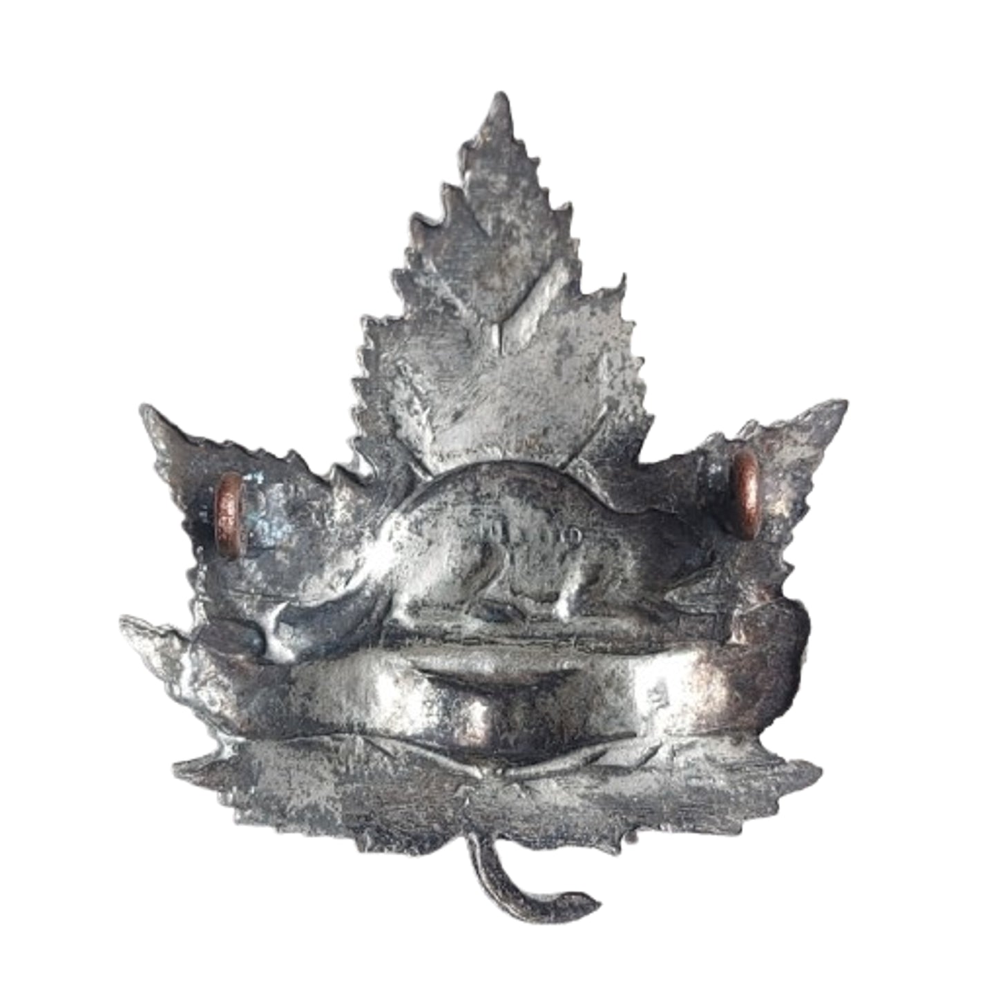WW2 Canadian Women's Volunteer Reserve Cap Badge Canadian Beavers