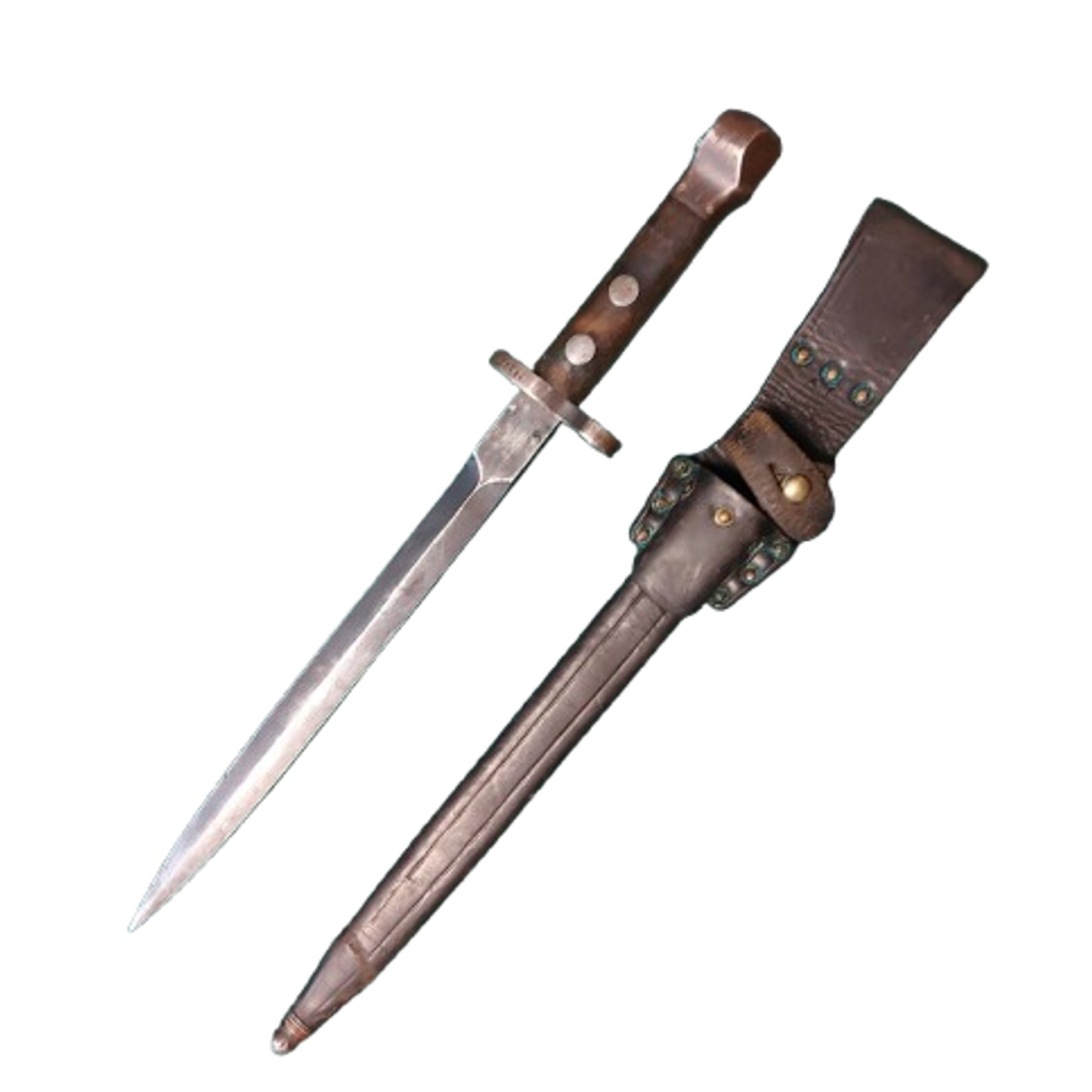 Pre-WW1 Dutch Gewehr M95 Dutch Mannlicher T-Back Bayonet