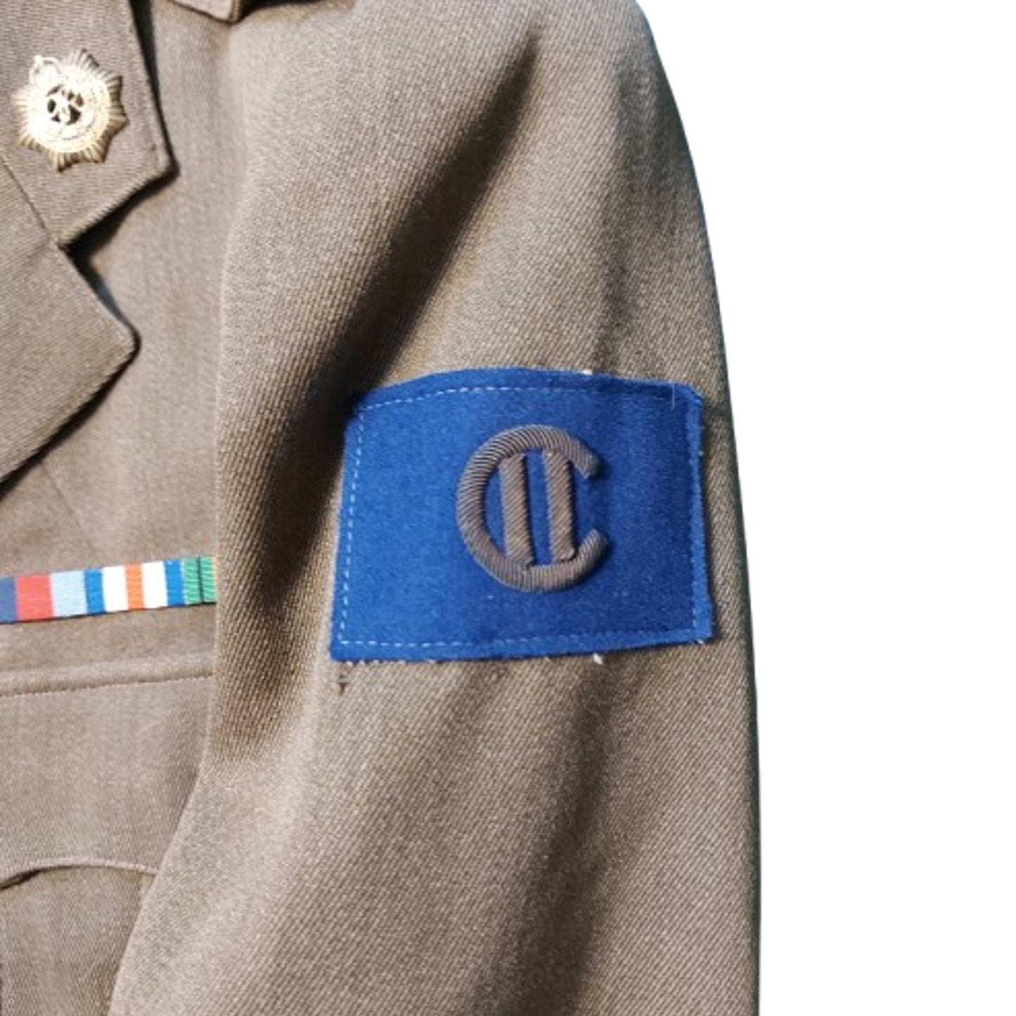 WW2 Canadian RCASC Royal Canadian Army Service Corps Officer's Service Dress Tunic