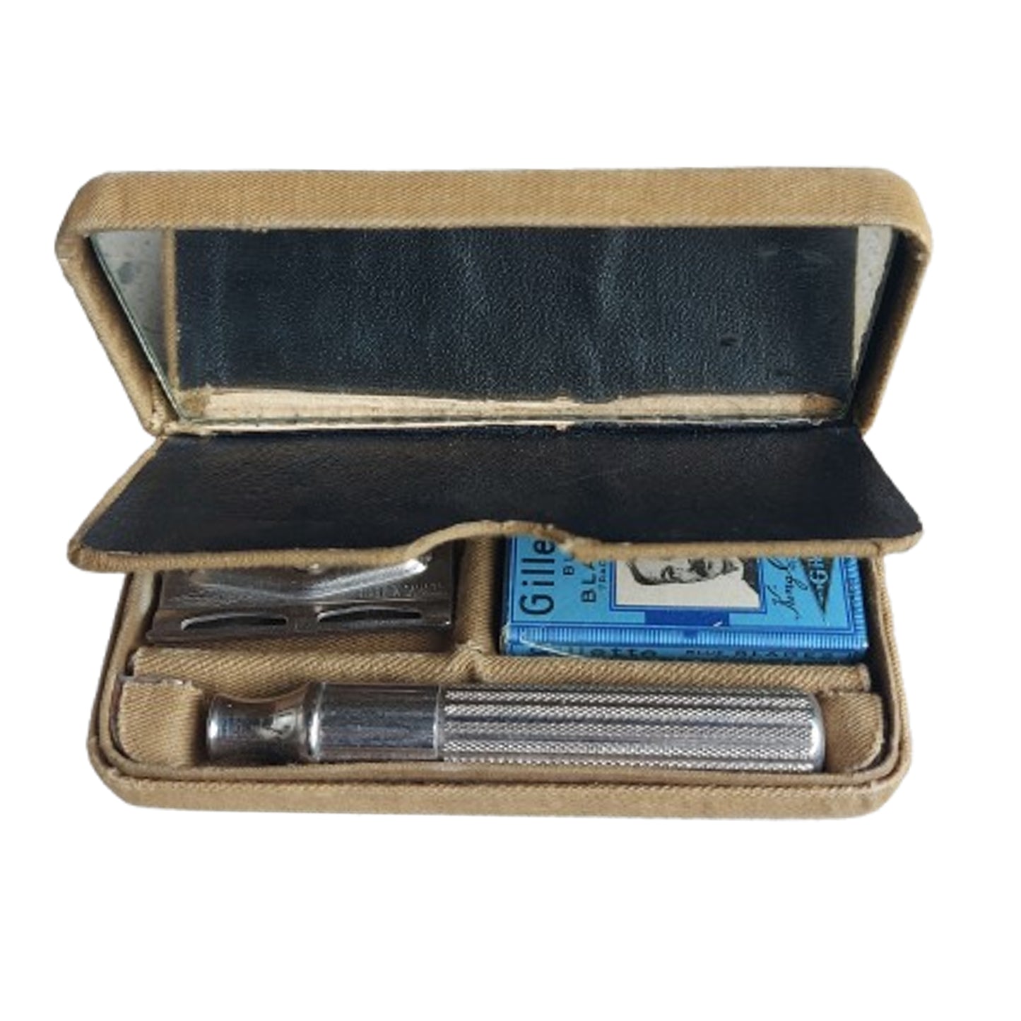 WW2 Canadian Army Gillette Shaving Kit With Service Number