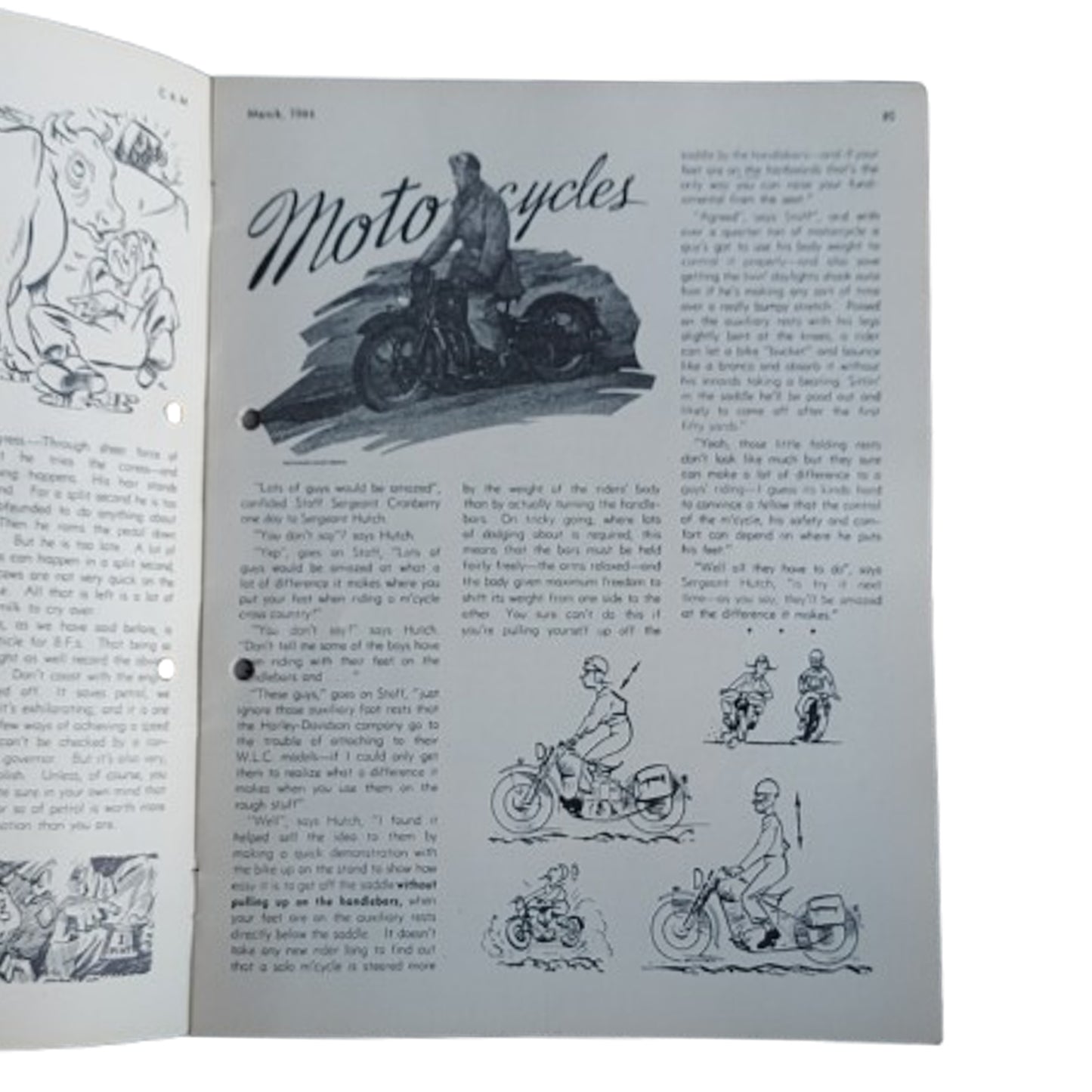 WW2 Canadian Armour Motor Magazine March 1944