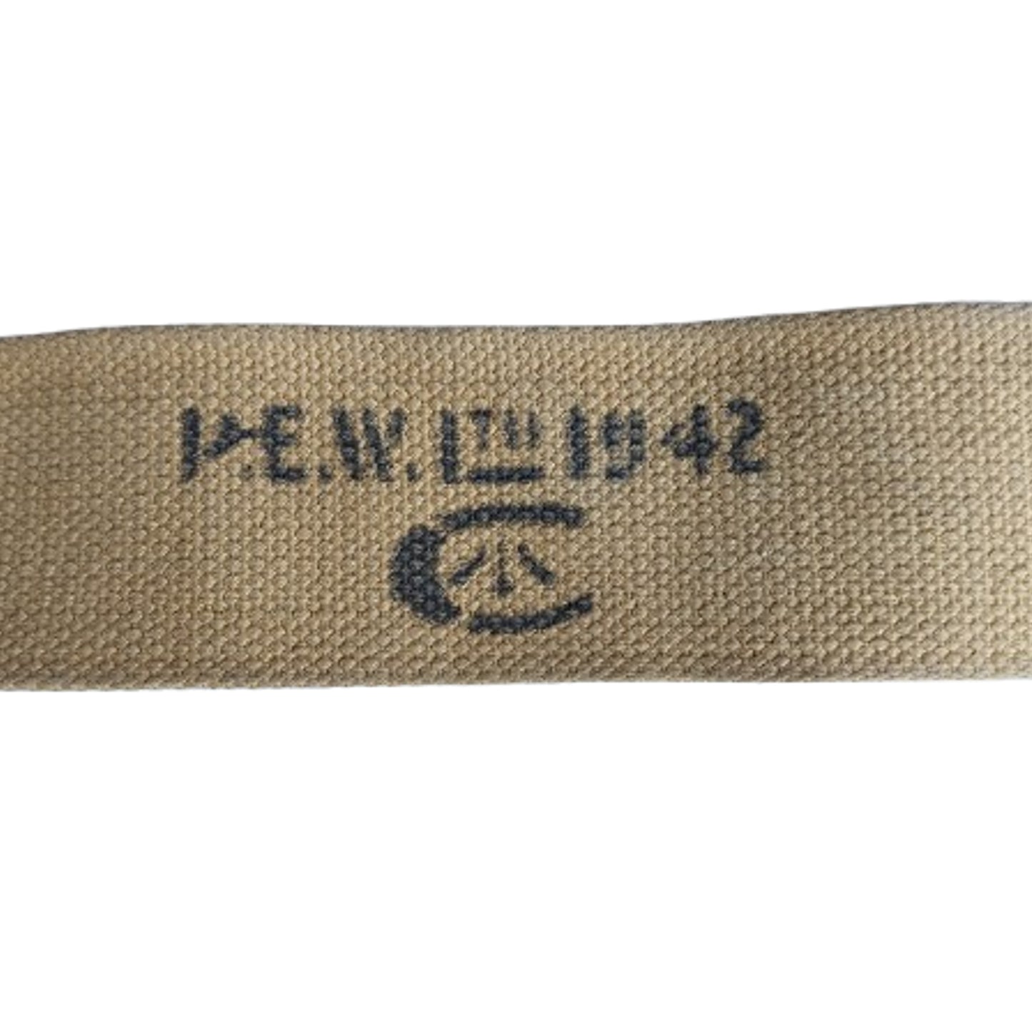 WW2 Canadian Field Radio P37 Carry Strap 1942